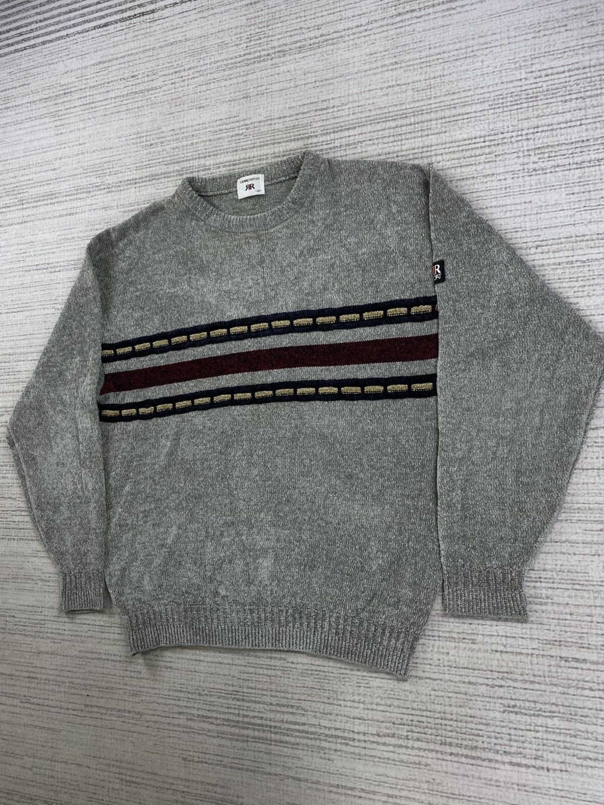 Cerruti 1881 × Japanese Brand × Vintage Vintage Cerruti Sports Embroidery Logo Sweatshirt Size US L / EU 52-54 / 3 - 4 Thumbnail