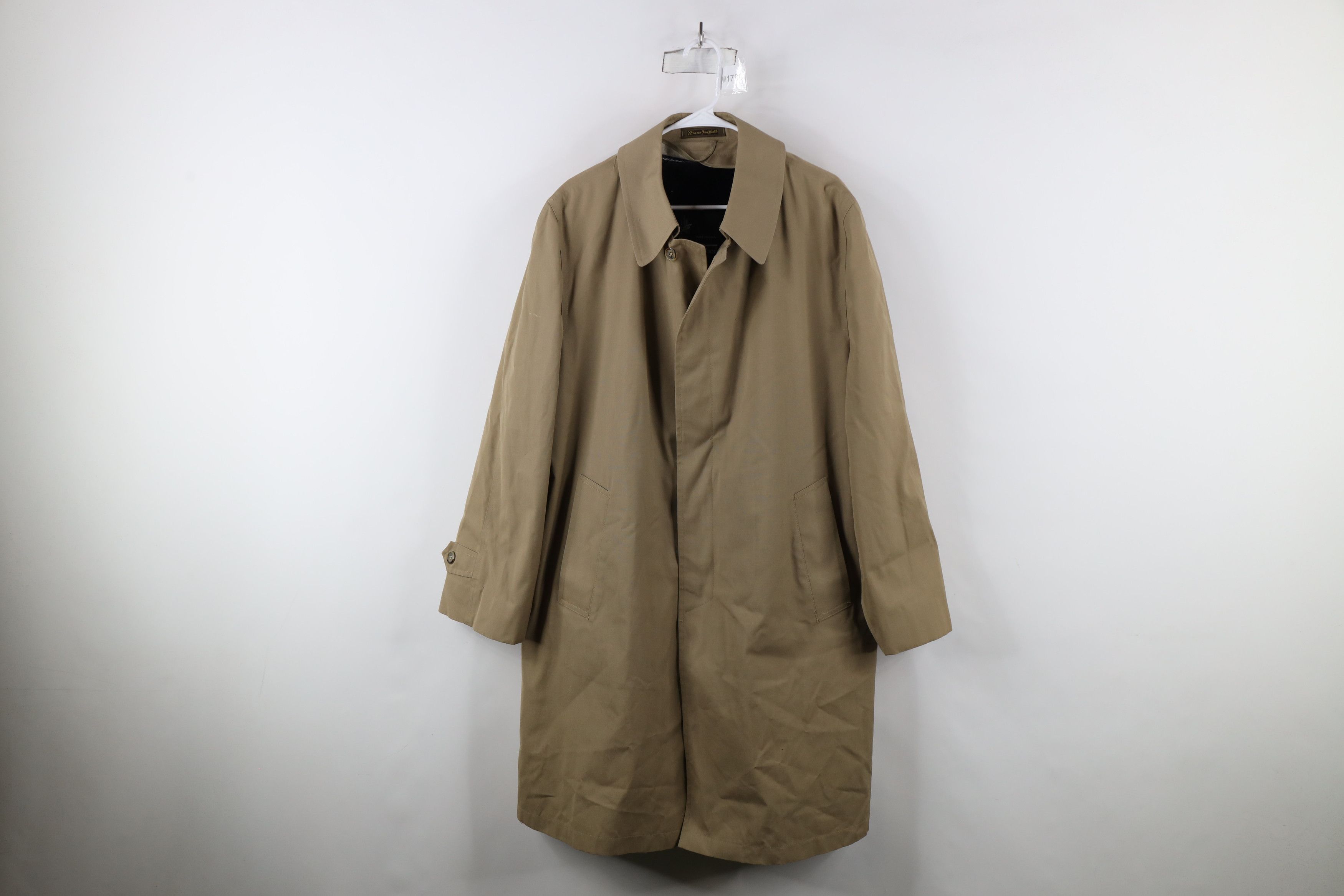 Vintage Vintage 70s Streetwear Full Button Rain Coat Jacket USA Size US L / EU 52-54 / 3 - 1 Thumbnail