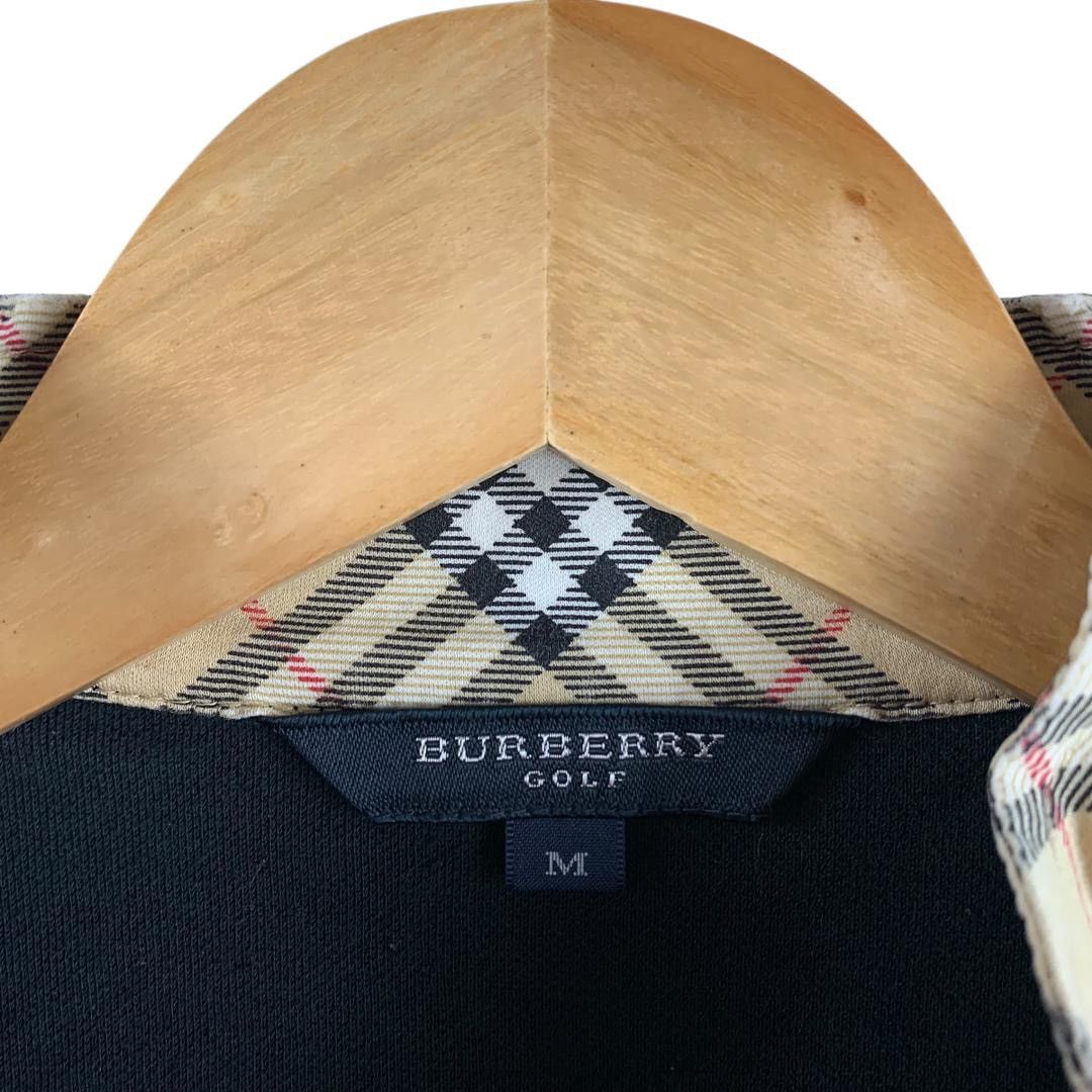 Burberry × Designer BURBERRY Golf nova check half zipper long sleeve tee Size M / US 6-8 / IT 42-44 - 3 Thumbnail