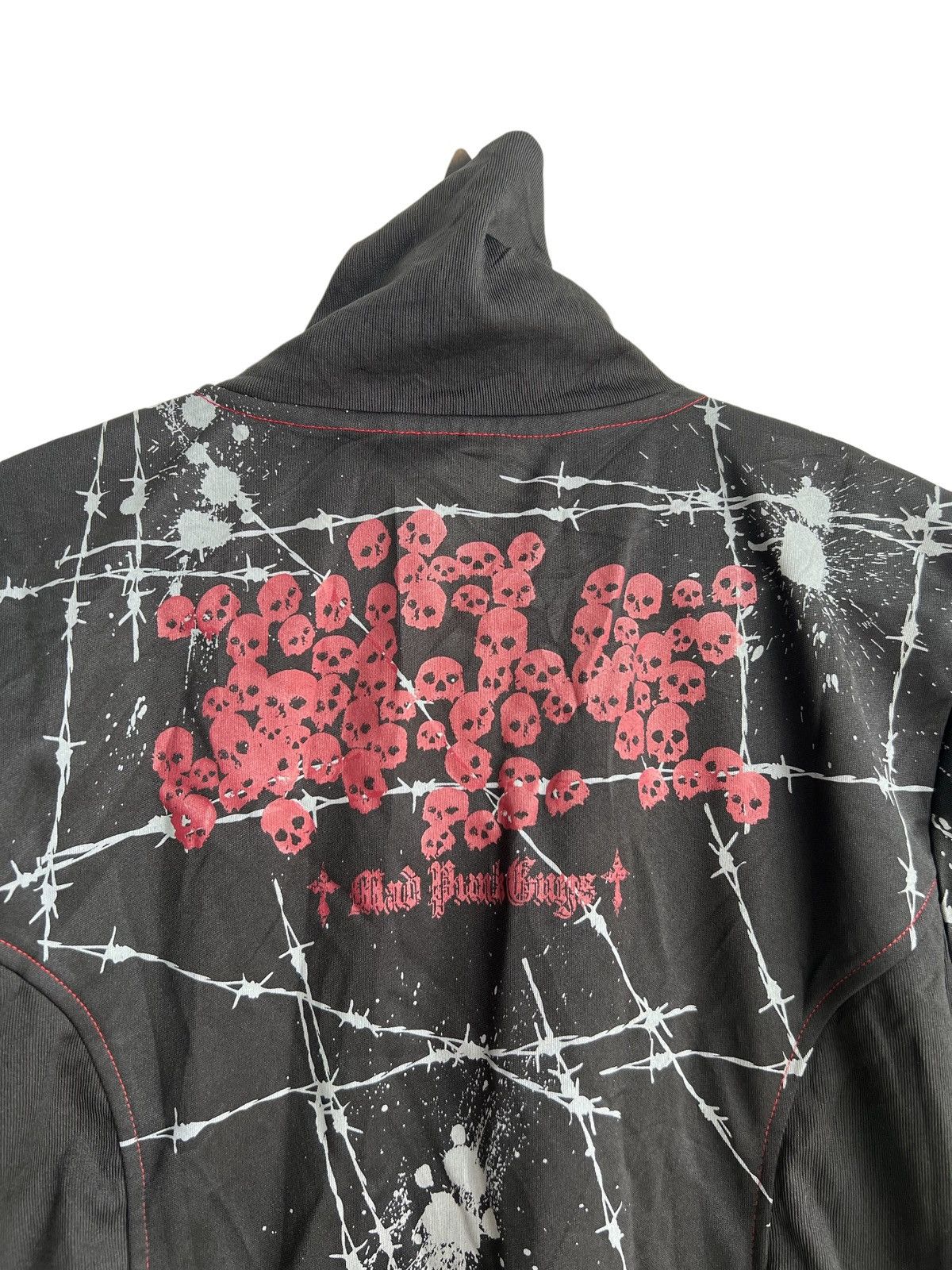 Sex Pot ReVeNGe 1990s Mad Punk 🇯🇵 "Fuck You" Poem Skulls Anarchy Sweater Size US M / EU 48-50 / 2 - 9 Thumbnail