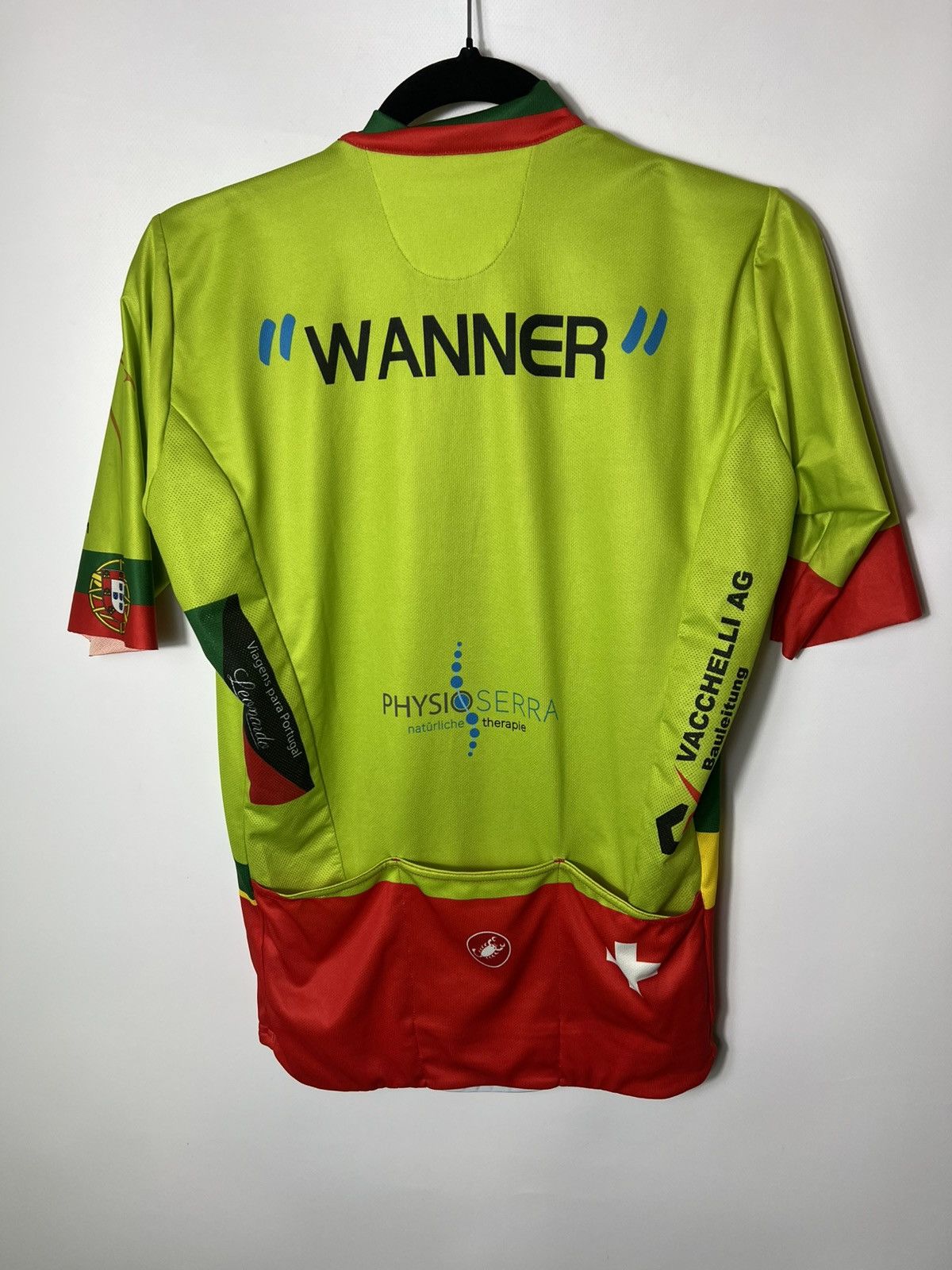 Vintage Vintage sportswear Castelli Portugal Cycling cycle Jersey Size US L / EU 52-54 / 3 - 9 Thumbnail