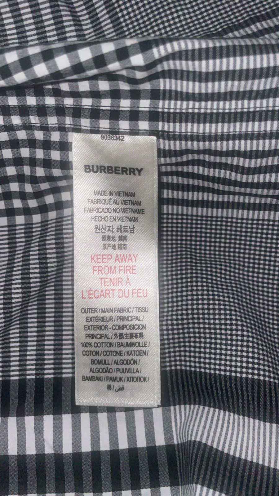 Burberry burberry monogram button down Size US XXS / EU 40 - 7 Thumbnail