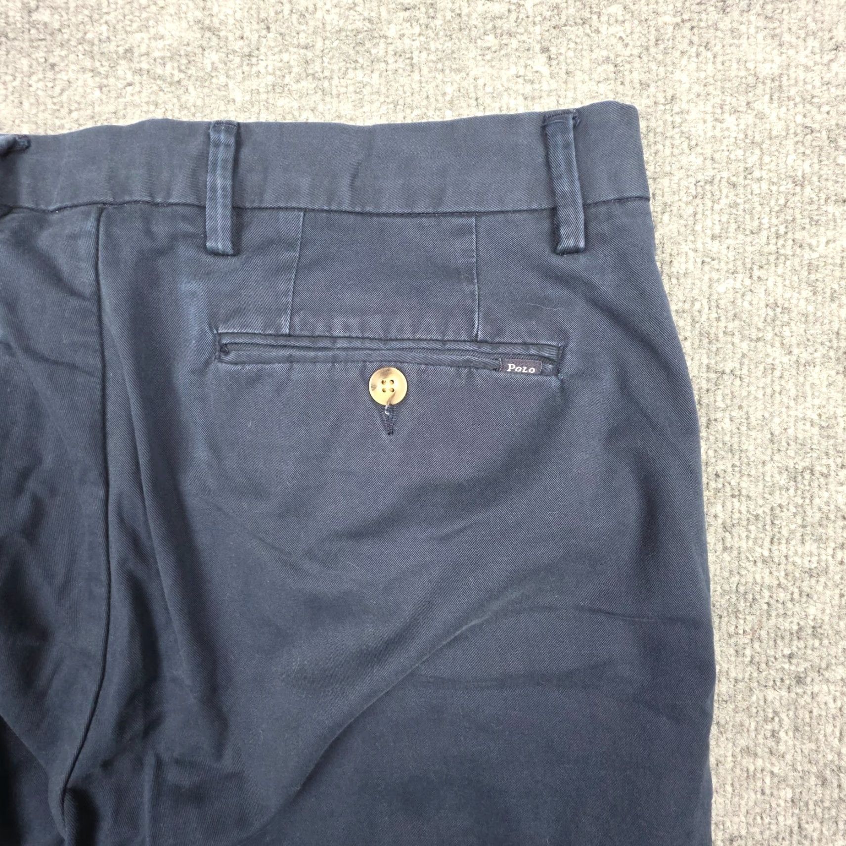 Polo Ralph Lauren Polo Ralph Lauren Chino Pants Men 33 x 32 Blue Stretch Classic Regular Straight Jeans & Pants Size US XS / EU 42 / 0 - 3 Thumbnail