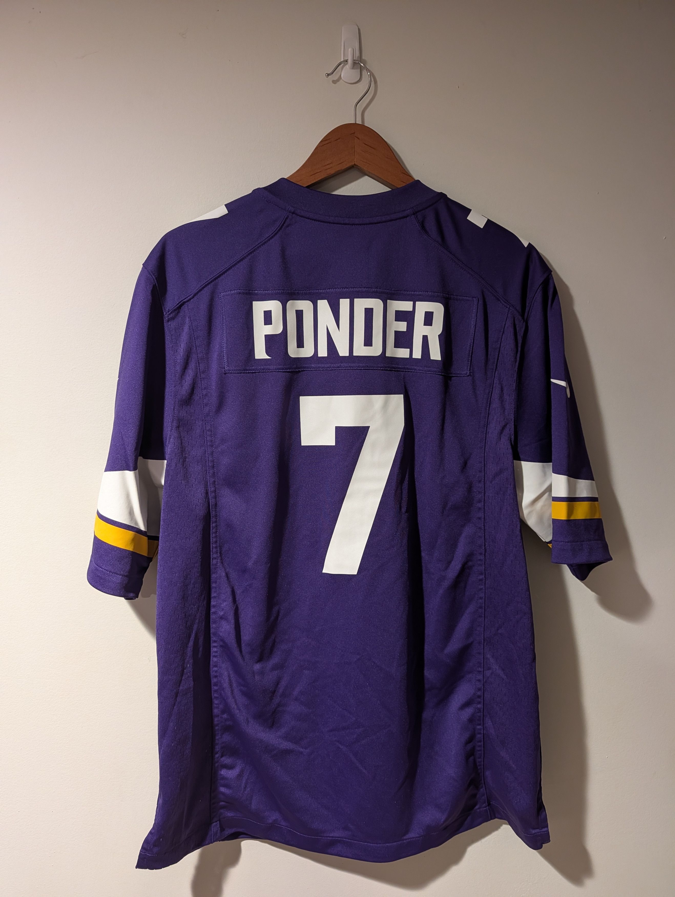 NFL Nike Christian Ponder Minnesota Vikings NFL Jersey Football Size US M / EU 48-50 / 2 - 10 Thumbnail