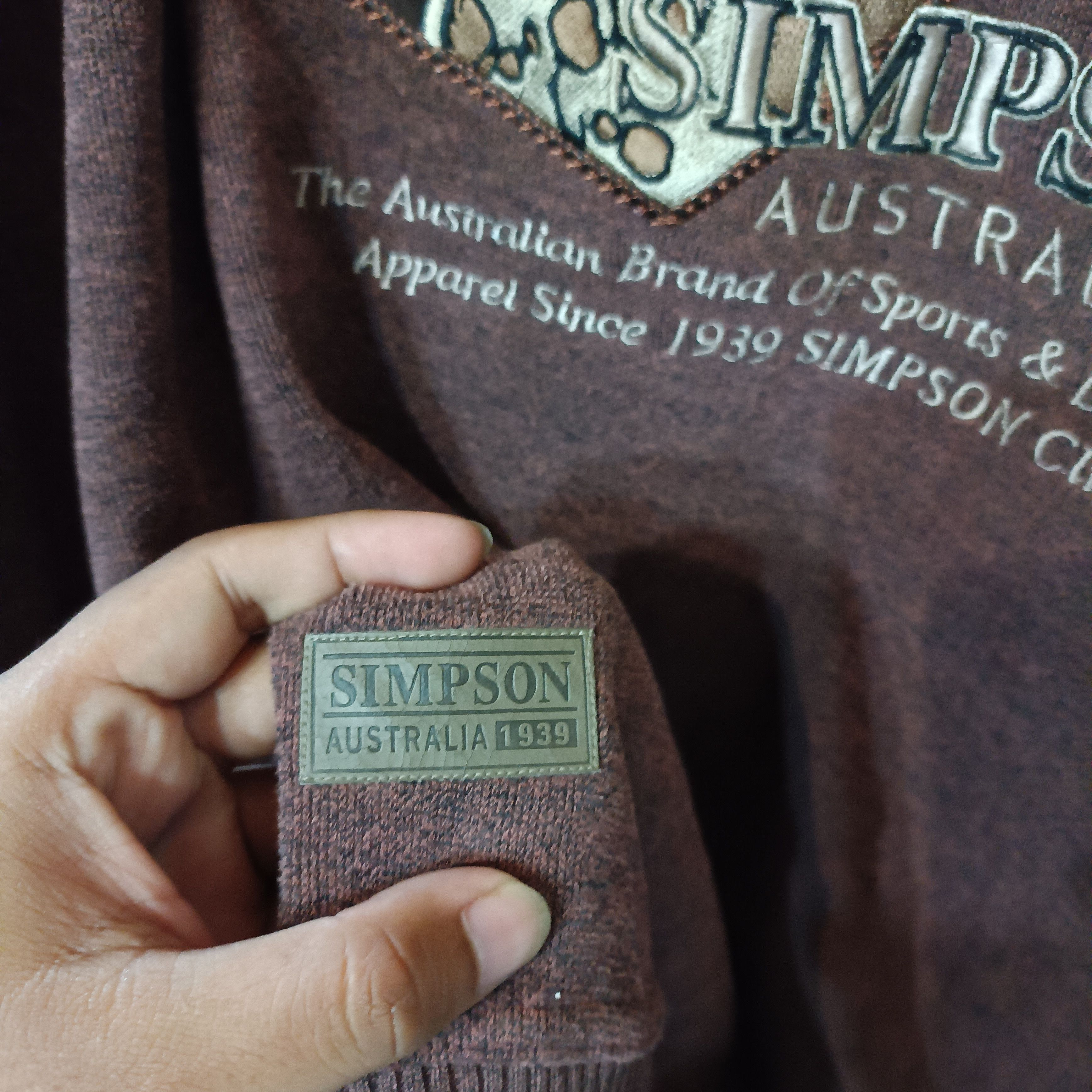 Other Simpson Australia Casual Sweatshirt Size L / US 10 / IT 46 - 5 Thumbnail