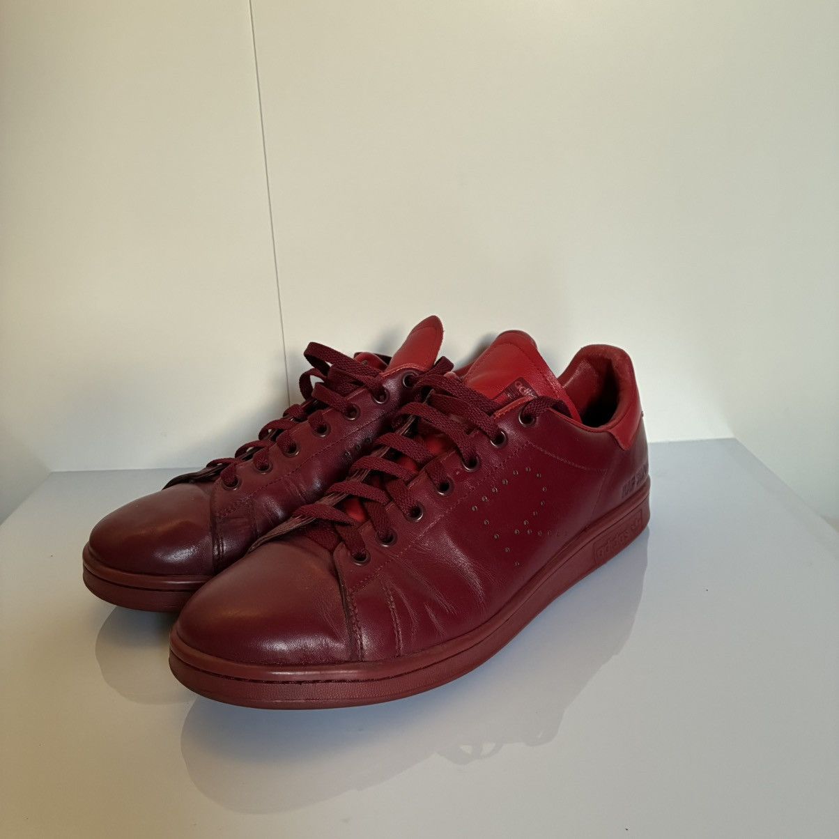 Adidas × Raf Simons Adidas Stan Smith X Raf Simons Tomato Red/Core Black Size US 10 / EU 43 - 4 Thumbnail