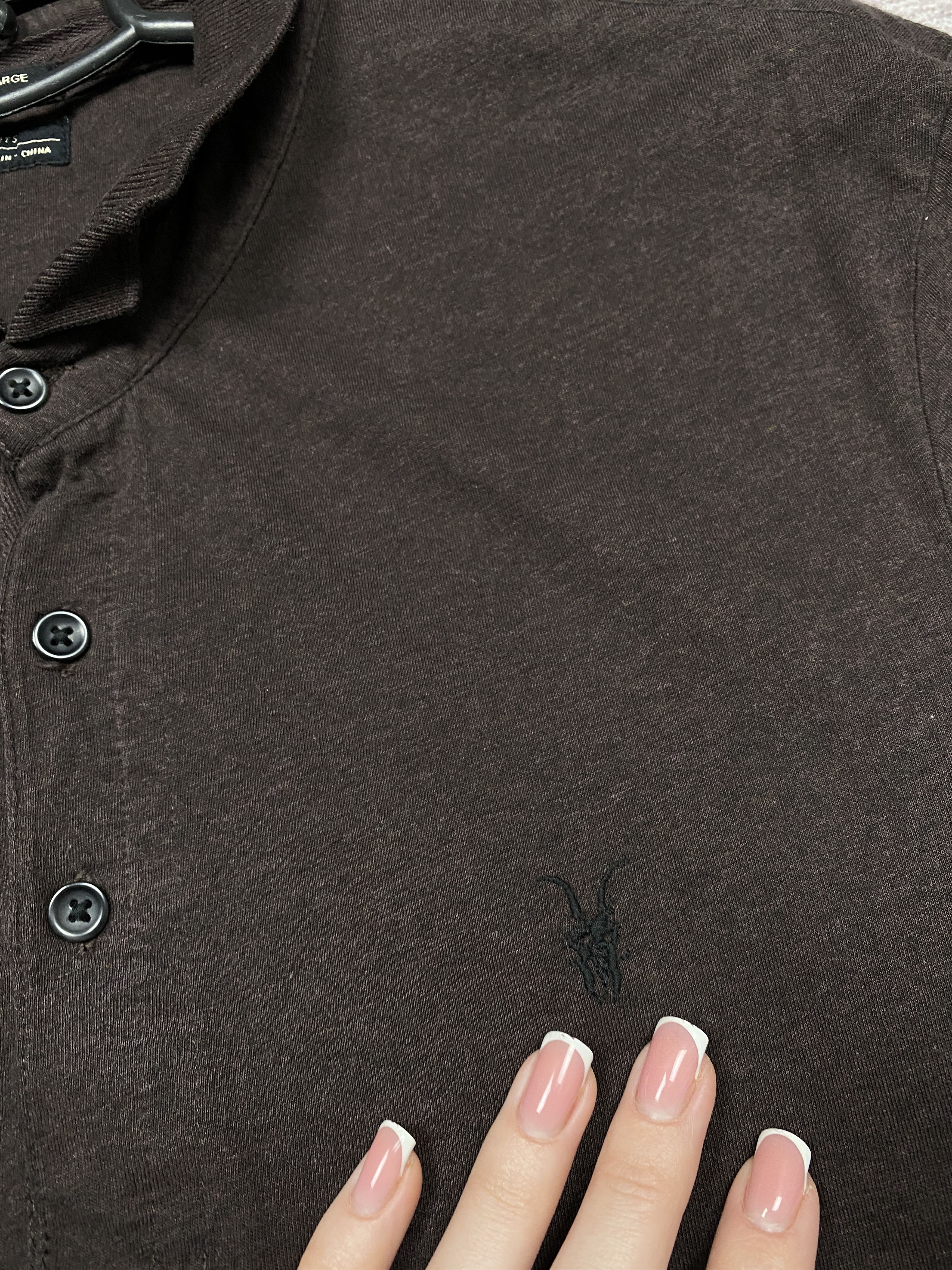 Allsaints Allsaints Mens Bramford Polo Shirt Size US XXL / EU 58 / 5 - 3 Thumbnail