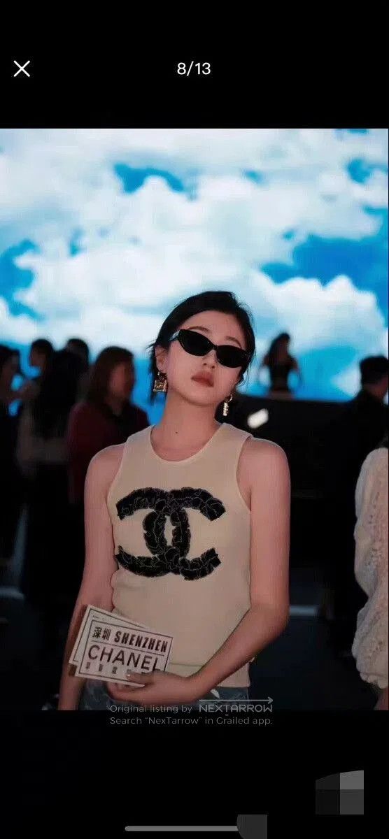 Chanel Chanel Camellia CC Wool Vest. Size S / US 4 / IT 40 - 8 Thumbnail