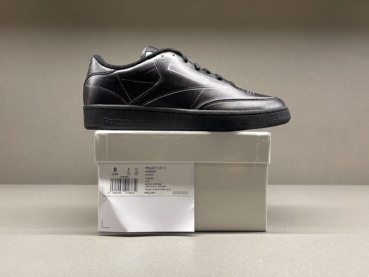 Maison Margiela × Reebok Reebok Club C Maison Margiela Black Size US 9 / EU 42 - 4 Thumbnail
