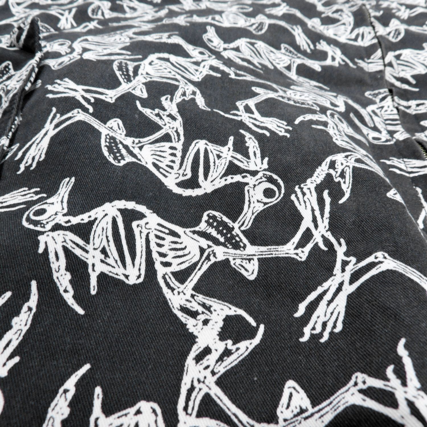 Swagger 00'S SWAGGER REVERSIBLE SKELETON BIRD PATTERN PLAID JACKET Size US S / EU 44-46 / 1 - 18 Thumbnail