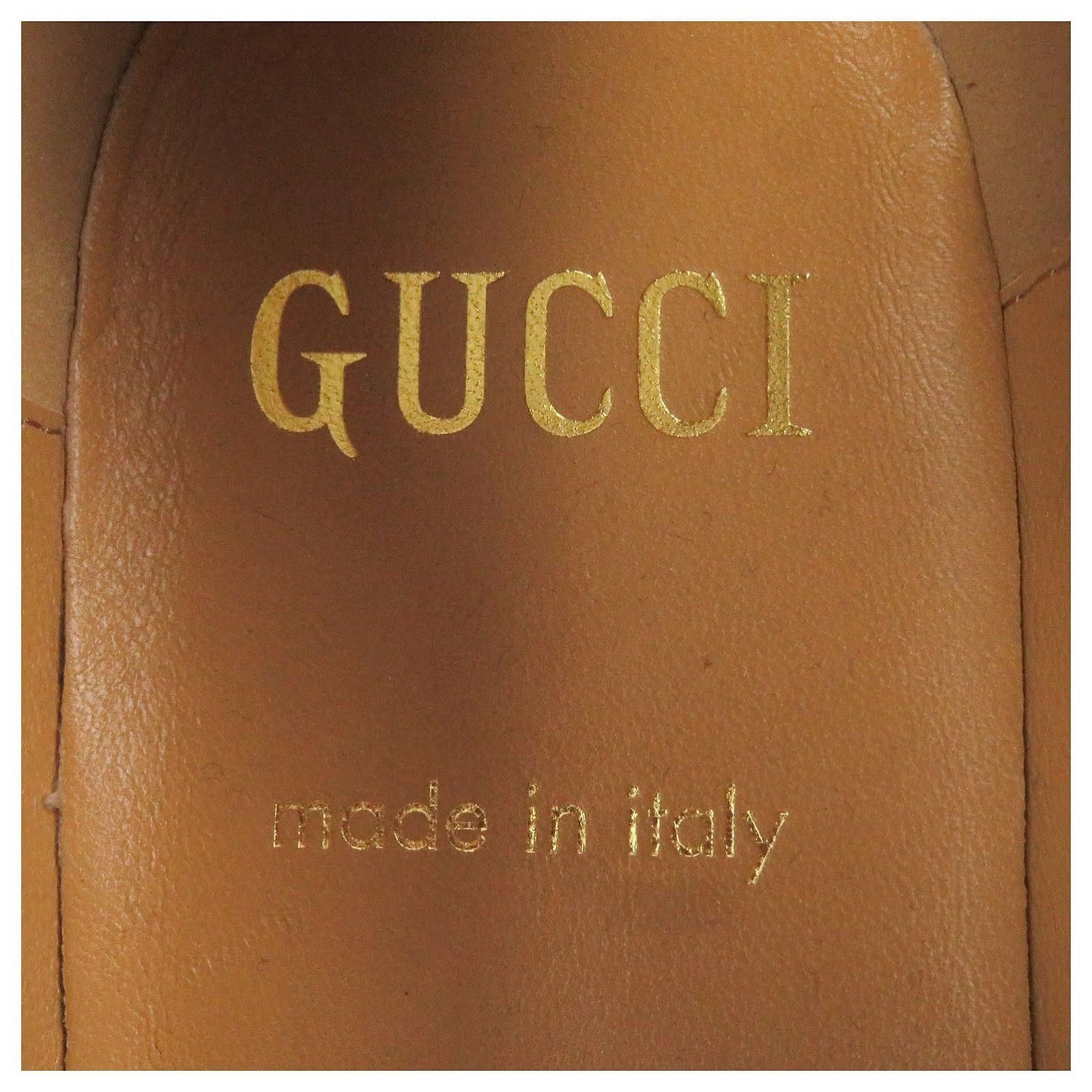 Gucci oc11z1025 Men's Gucci 100 Loafers in Brown Size US 8.5 / EU 41-42 - 8 Thumbnail