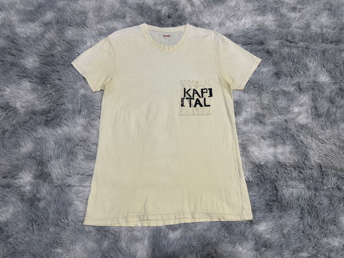 Kapital 🔥Vintage Kapital Shirt Pocket Logo Print Size US M / EU 48-50 / 2 - 1 Thumbnail