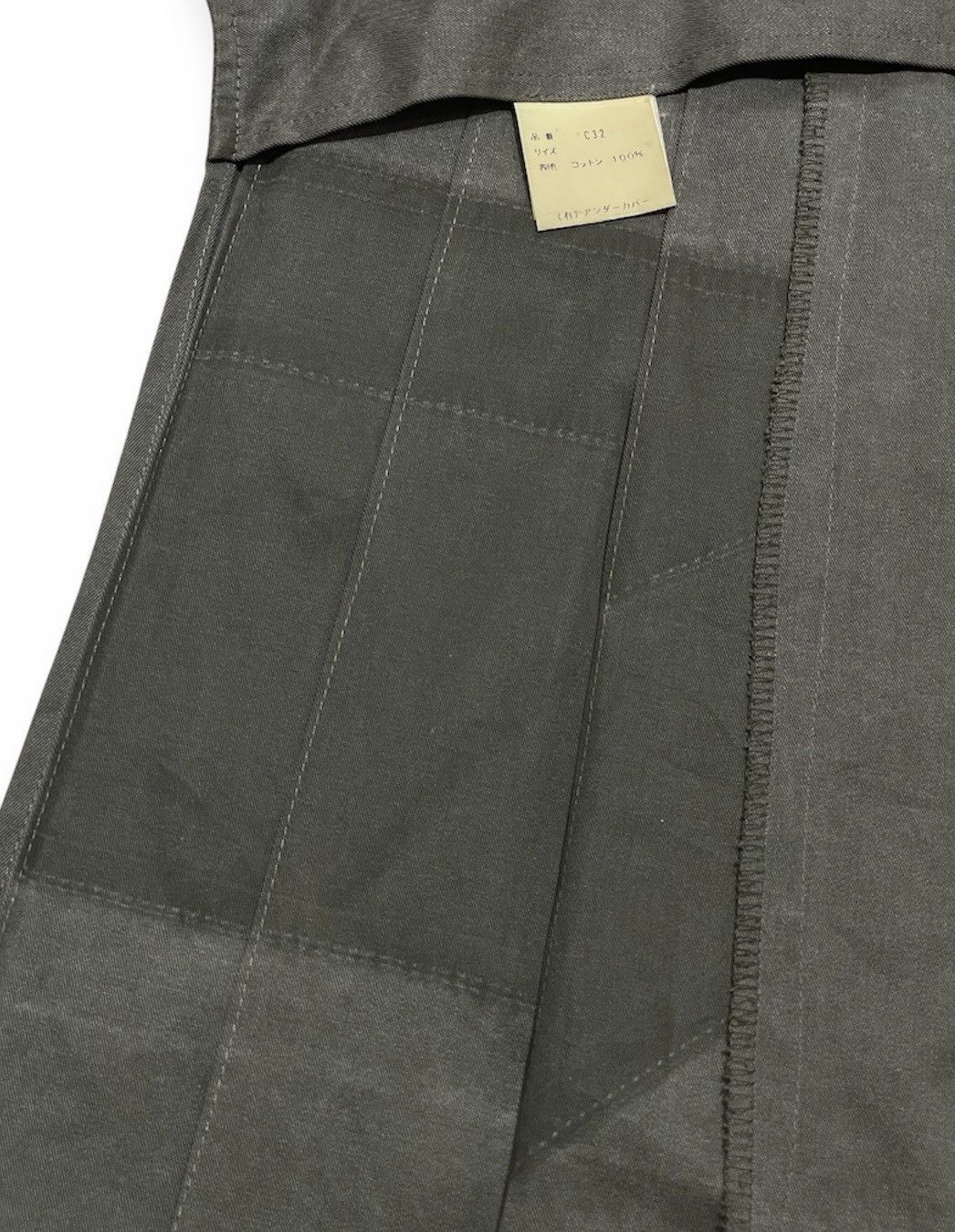 Undercover 99AW “ Relief” Butcher Apron Skirt Size 28" / US 6 / IT 42 - 7 Thumbnail