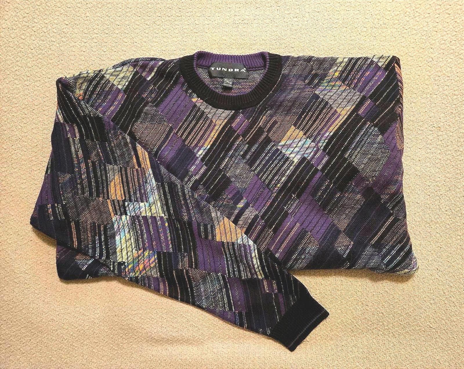Tundra XL Vintage 90s Pattern Knit