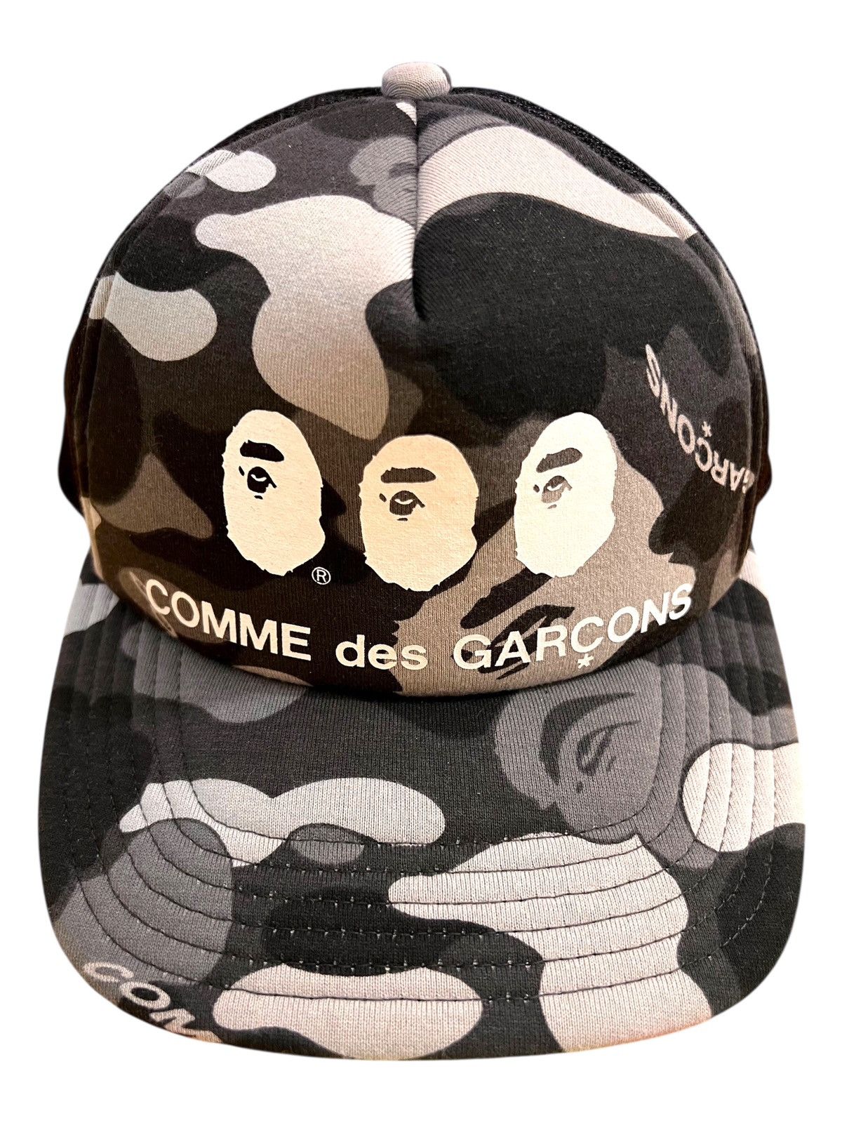 帽子 A BATHING APE COMME des GARCONS CAMO CAP BAPE x Comme des Garcons Osaka Mesh Cap Red - FW22 - US