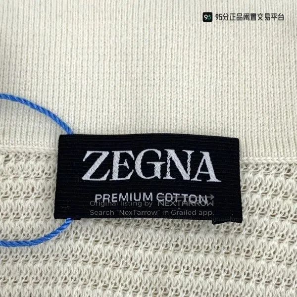 Ermenegildo Zegna Zegna Men's Solid Cotton Short. Size US XL / EU 56 / 4 - 2 Thumbnail
