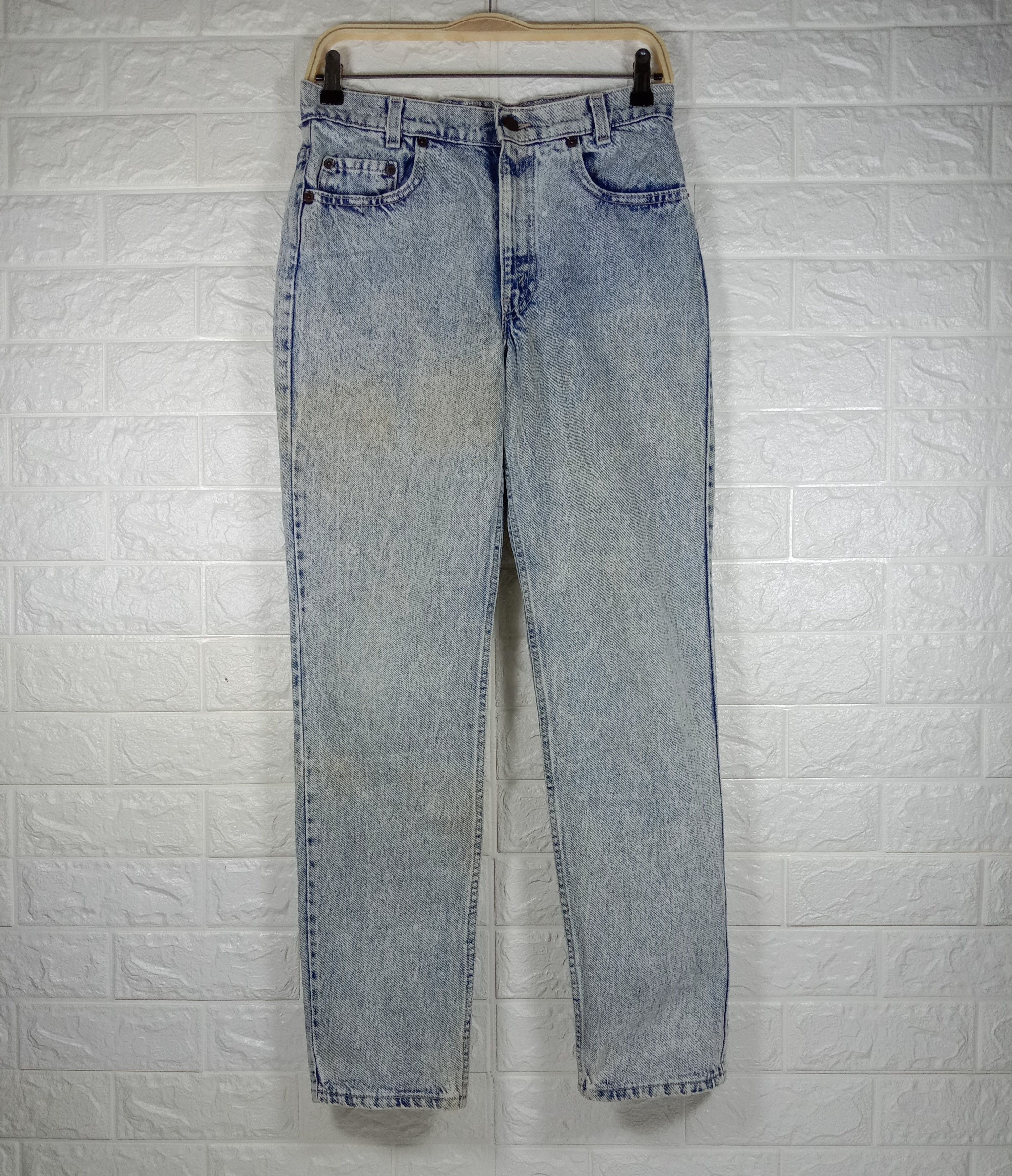 Levi's Vintage 90s Levi's 505 Acid Wash Jeans Size US 30 / EU 46 - 1 Thumbnail