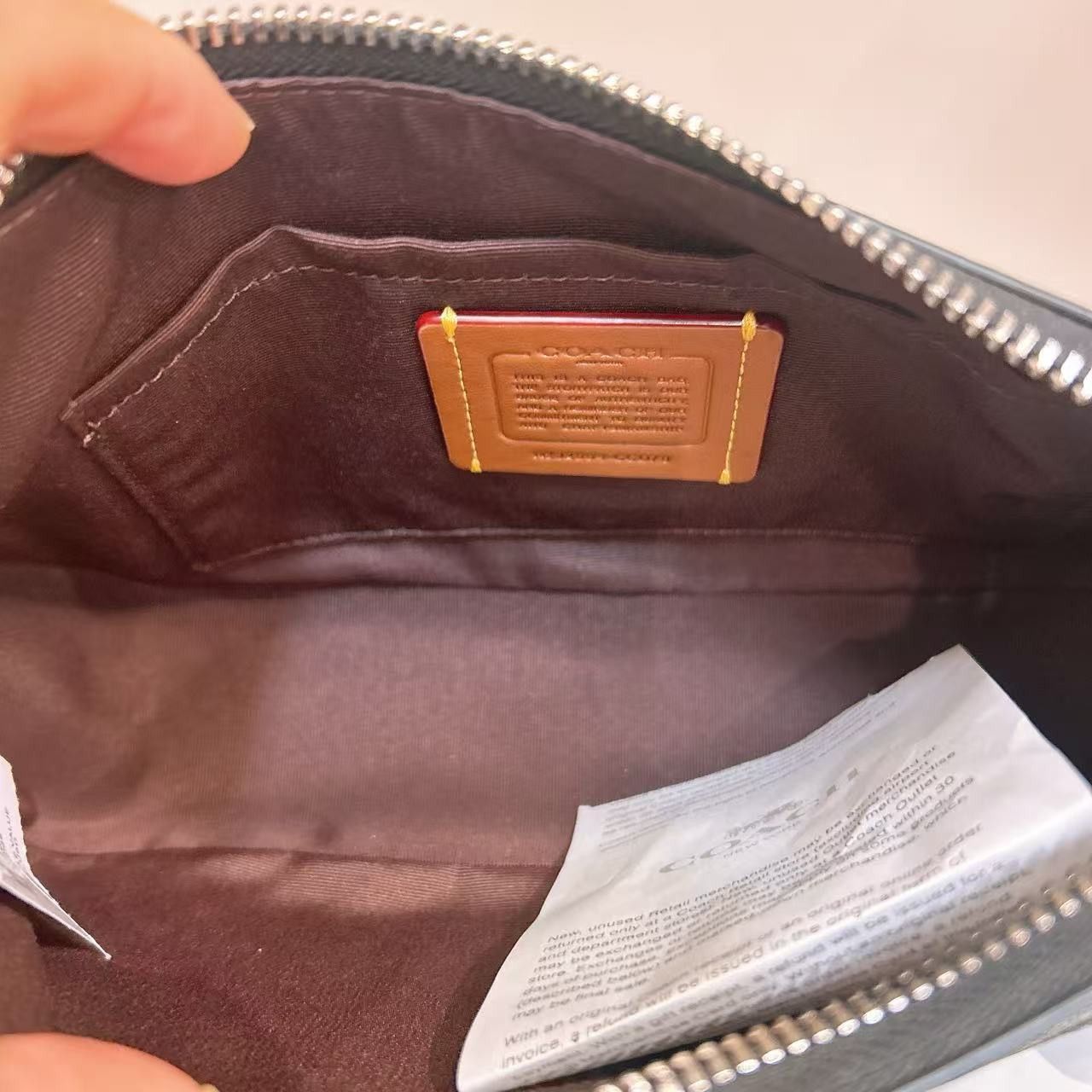 Coach NWT COACH Teri Shoulder Bag With Pouch CCD78 Size ONE SIZE - 7 Thumbnail