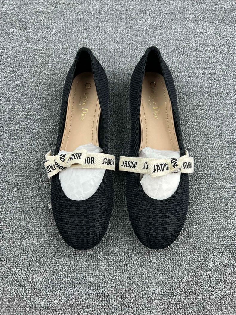 Dior Dior New Dior Ballet Flats with Bow-2507 Size US 8 / EU 41 - 3 Thumbnail