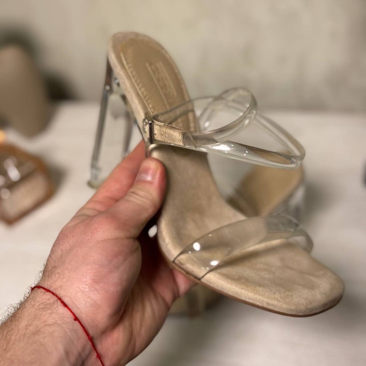 Asos ASOS women's beige heeled shoes, size 37 Size US 7 / IT 37 - 10 Thumbnail