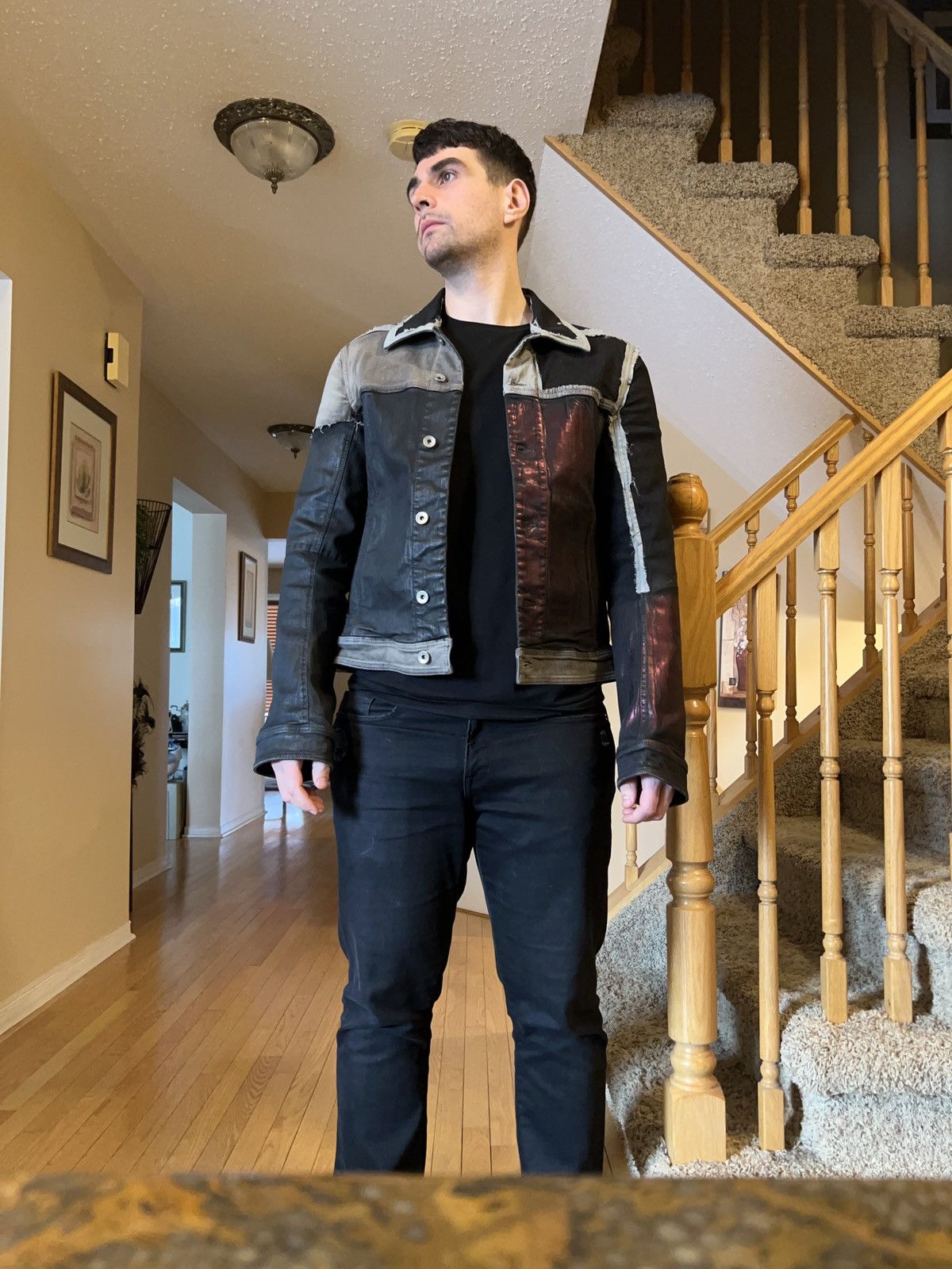 Rick Owens Drkshdw Rick owens drkshdw waxxed worker jacket SAMPLE Size US L / EU 52-54 / 3 - 12 Thumbnail