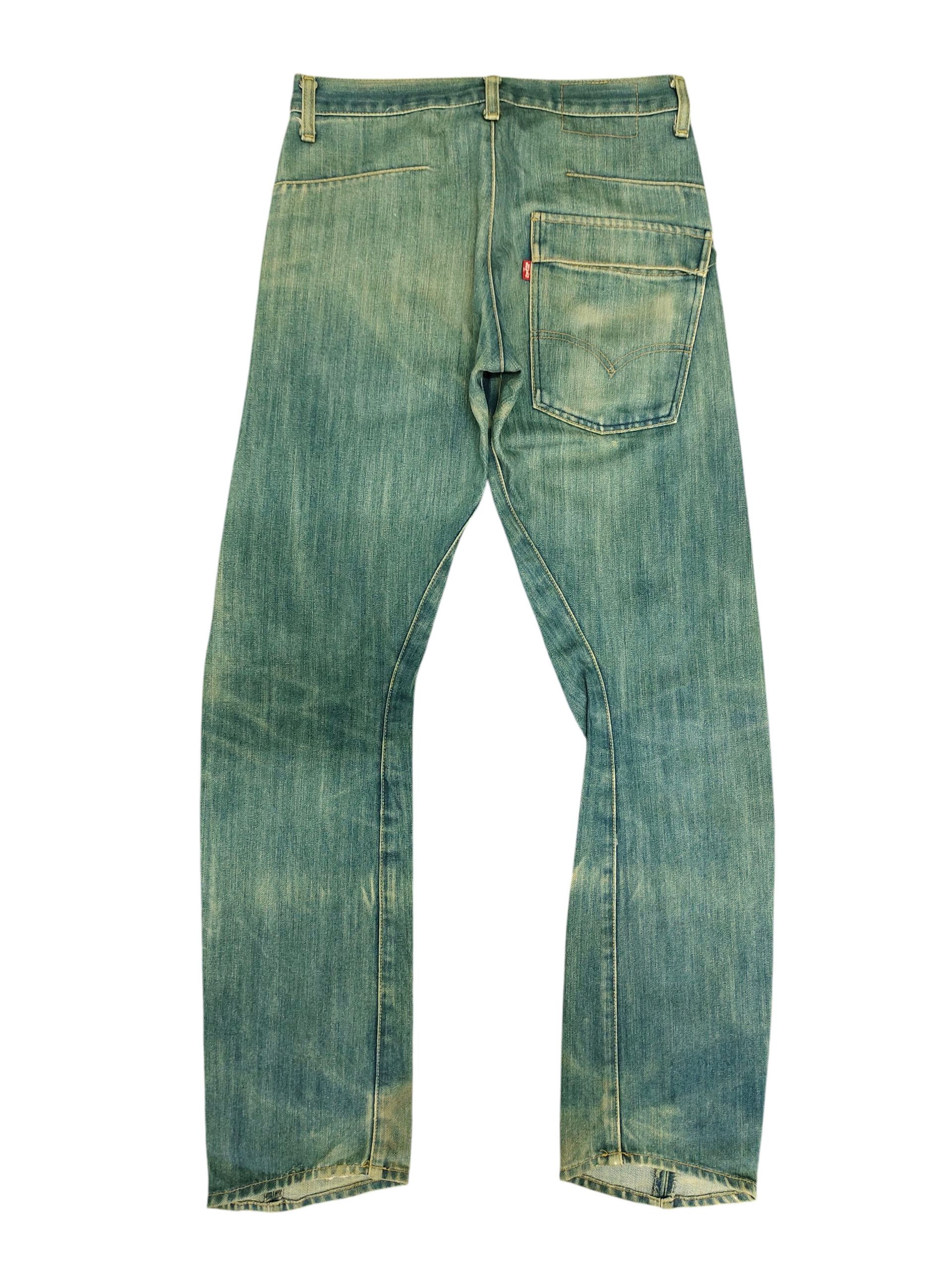 Vintage Levis Engineered Tight Denim Jeans Takuya Style