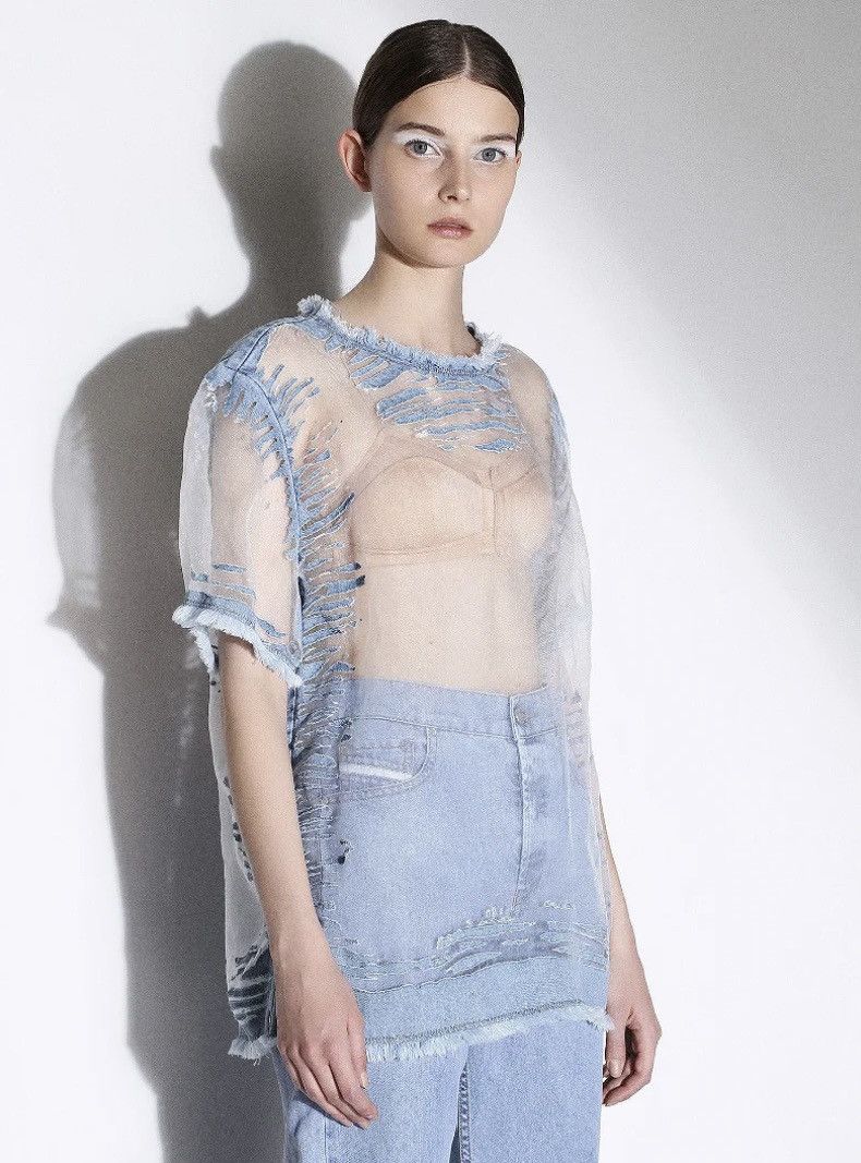 Diesel Diesel Oversized See Through Tee Size S / US 4 / IT 40 - 5 Thumbnail