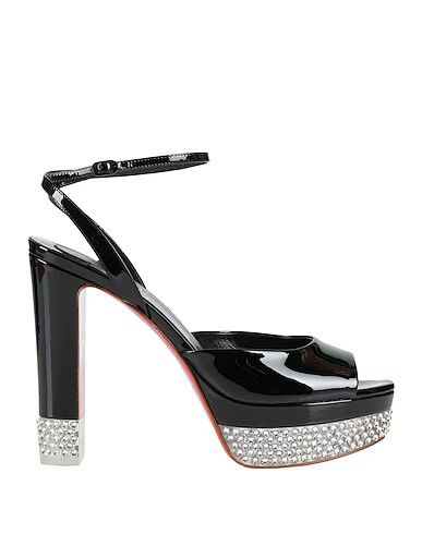 Christian Louboutin o1s1wg110924 Heeled Sandals in Black Size US 9 / IT 39 - 1 Thumbnail