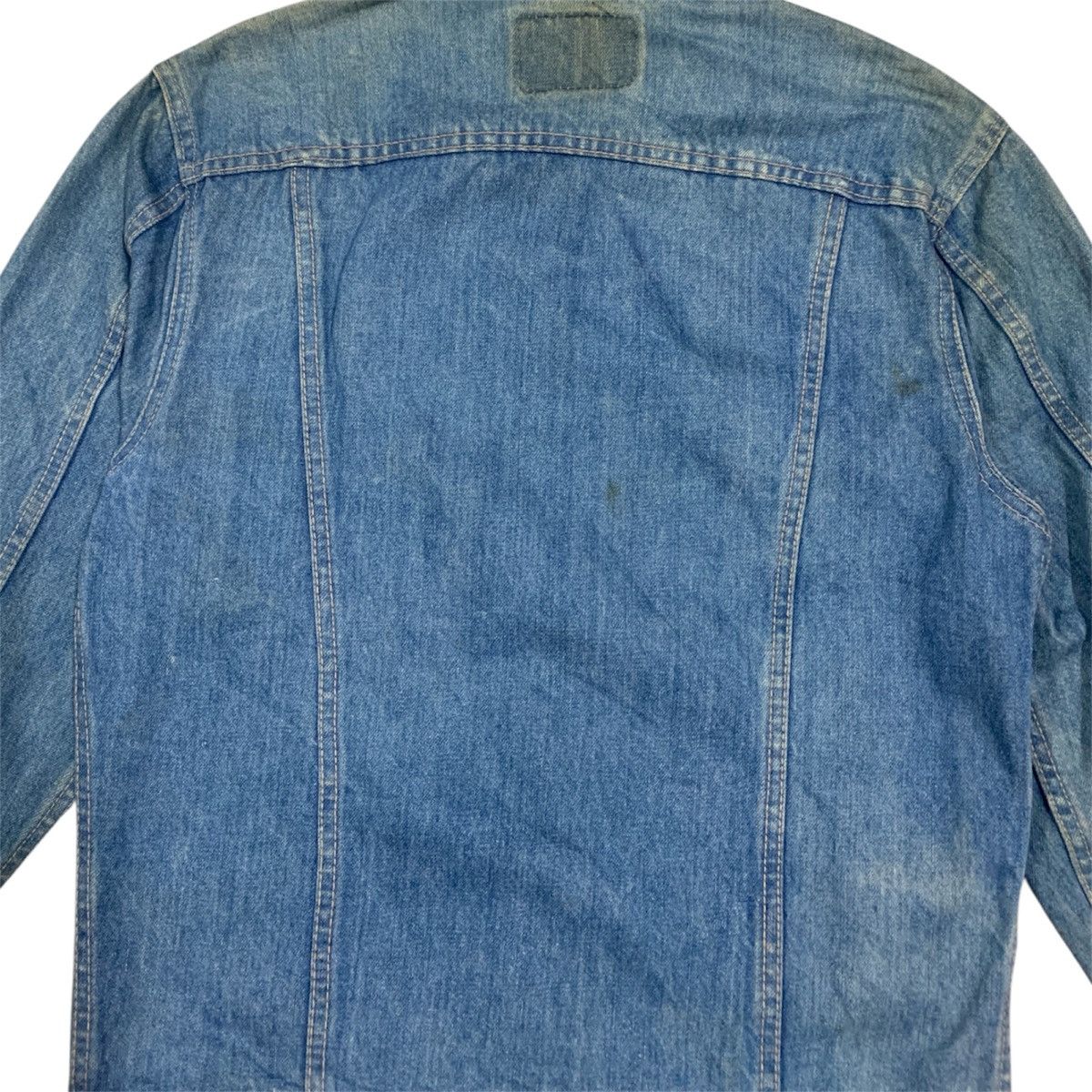Big John Vintage Big John Sun Faded Trucker Denim Jacket Size US S / EU 44-46 / 1 - 8 Thumbnail