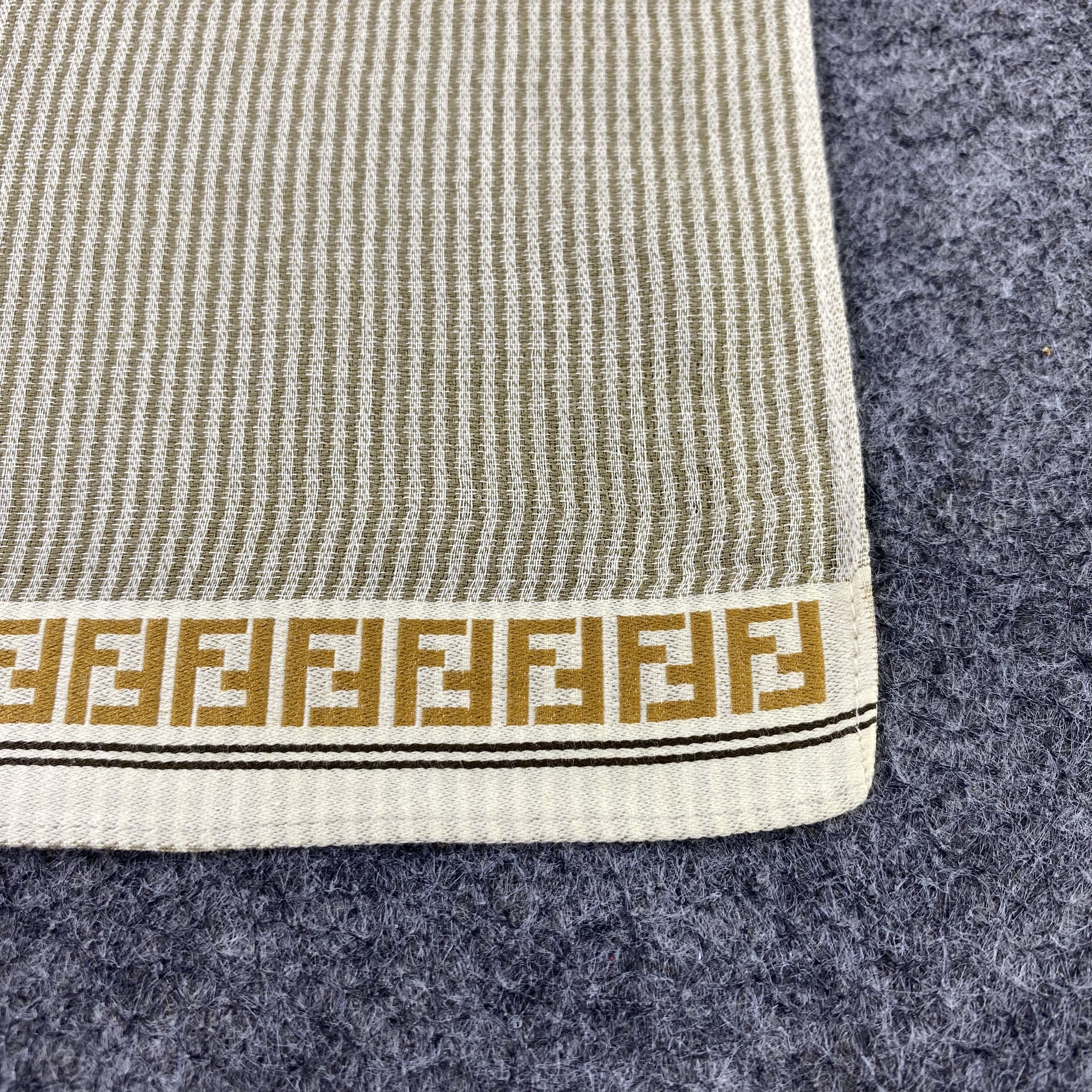 Fendi Fendi Handkerchief Neckerchief Bandana-B1789 Size ONE SIZE - 7 Thumbnail