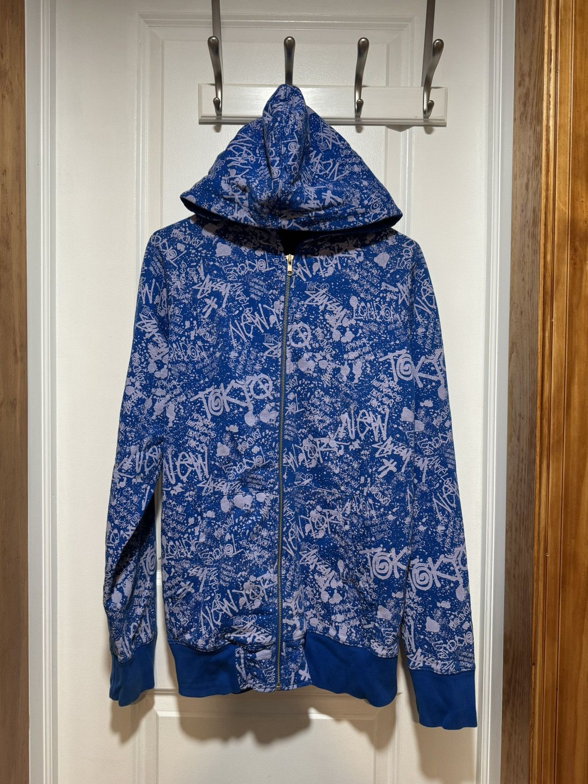 Stussy Stussy World Tour Full Zip Size US L / EU 52-54 / 3 - 1 Thumbnail