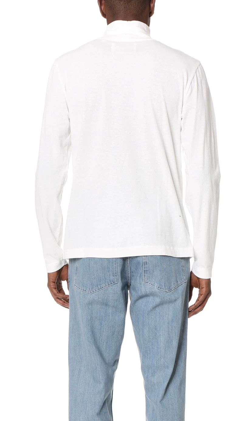 Our Legacy Our Legacy size50 White turtleneck T-shirt Size US M / EU 48-50 / 2 - 2 Thumbnail