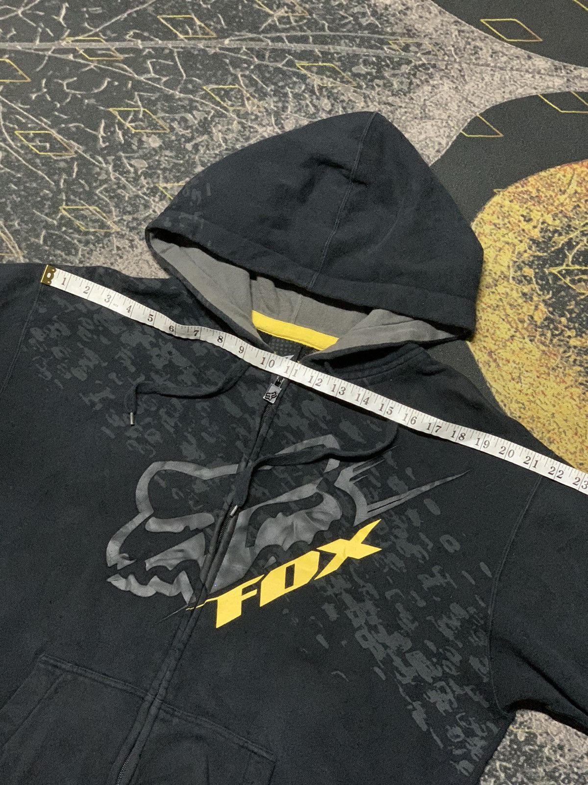 Fox Racing × Vintage 💥Vintage Y2k FOX Zipper Up Hoodie Size US L / EU 52-54 / 3 - 5 Thumbnail