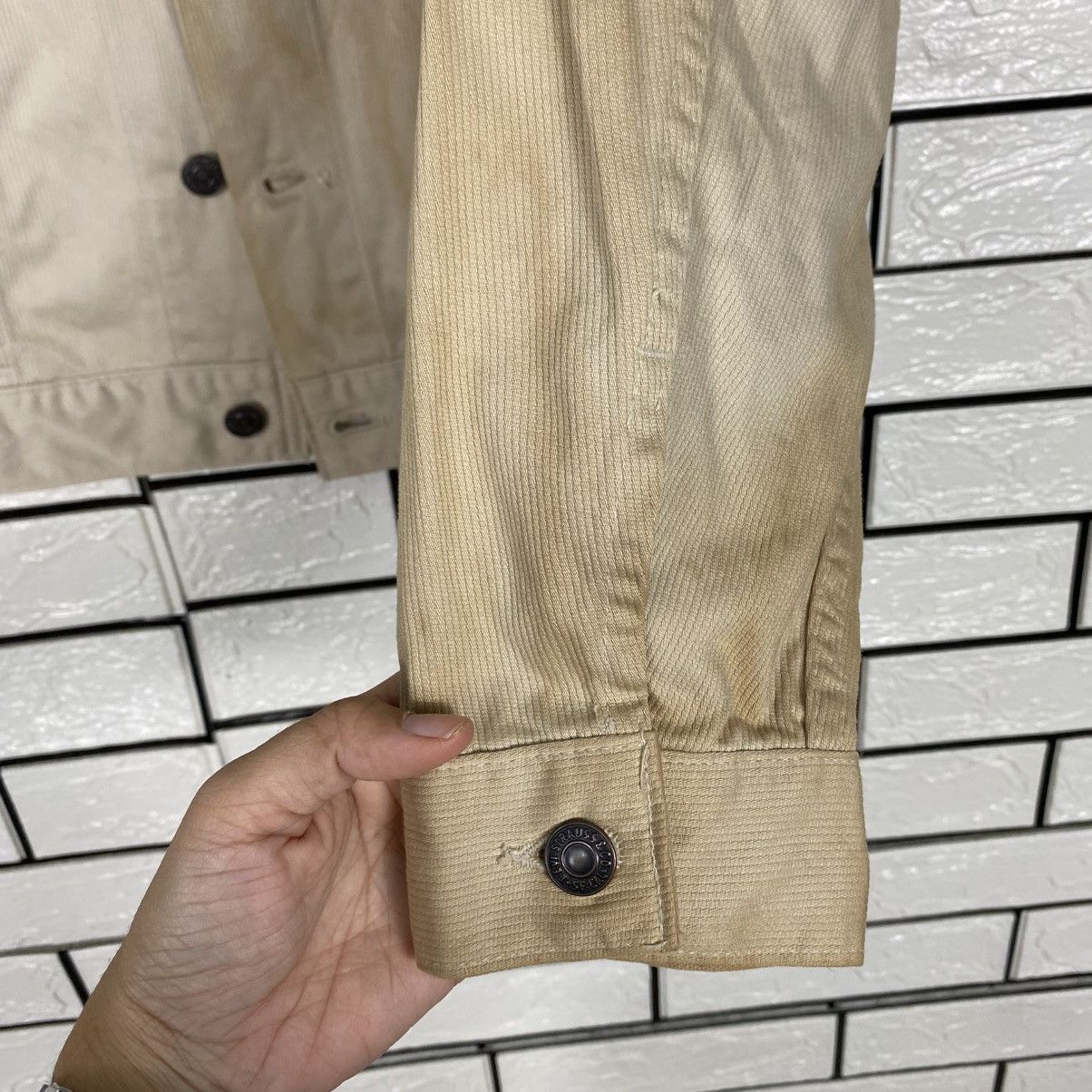 Levi's 📌Vintage Trucker Corduroy Jacket White Levi's Jackets Size US XXS / EU 40 - 17 Thumbnail