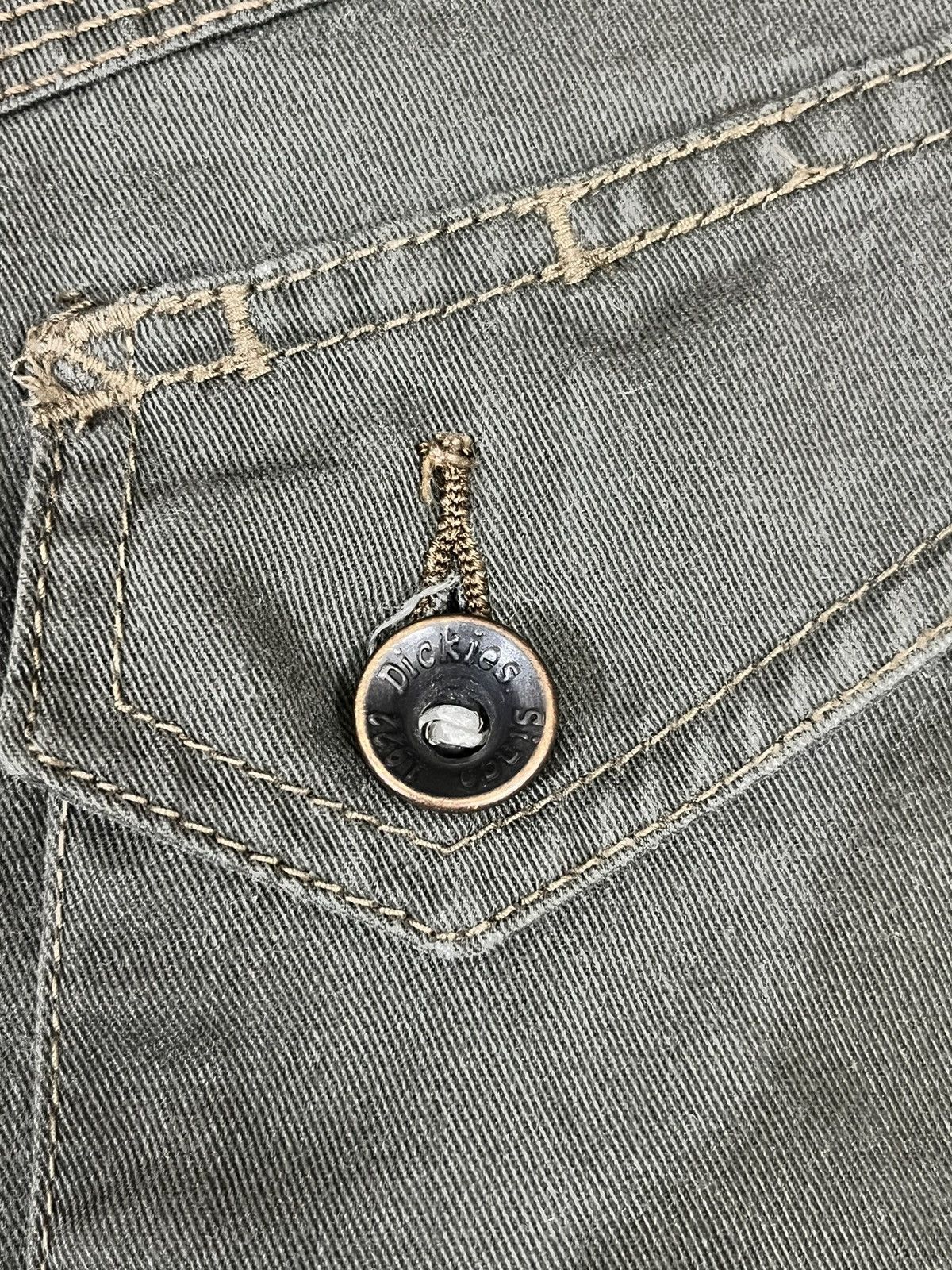 Dickies Vintage Dickies Workwear Military Denim Jacket Size US M / EU 48-50 / 2 - 10 Thumbnail