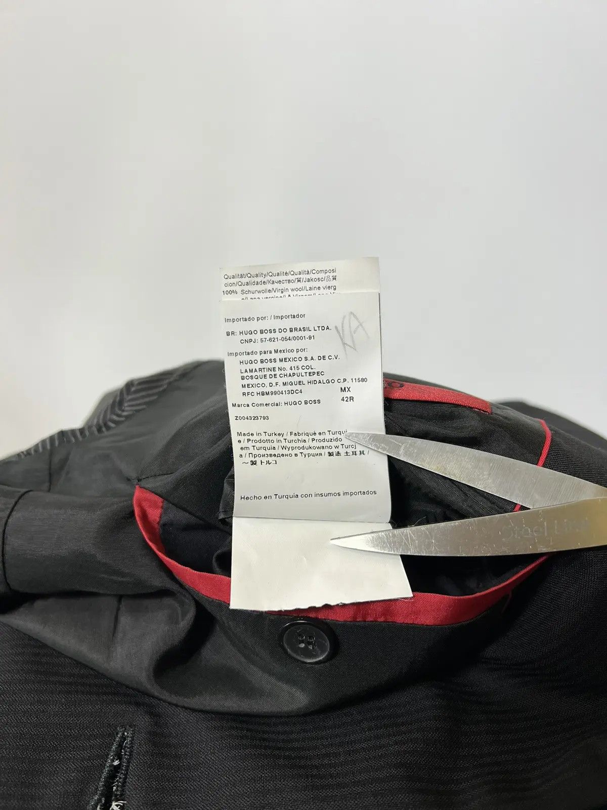 Designer × Hugo Boss Hugo Boss blazer jacket Size 42R - 7 Thumbnail