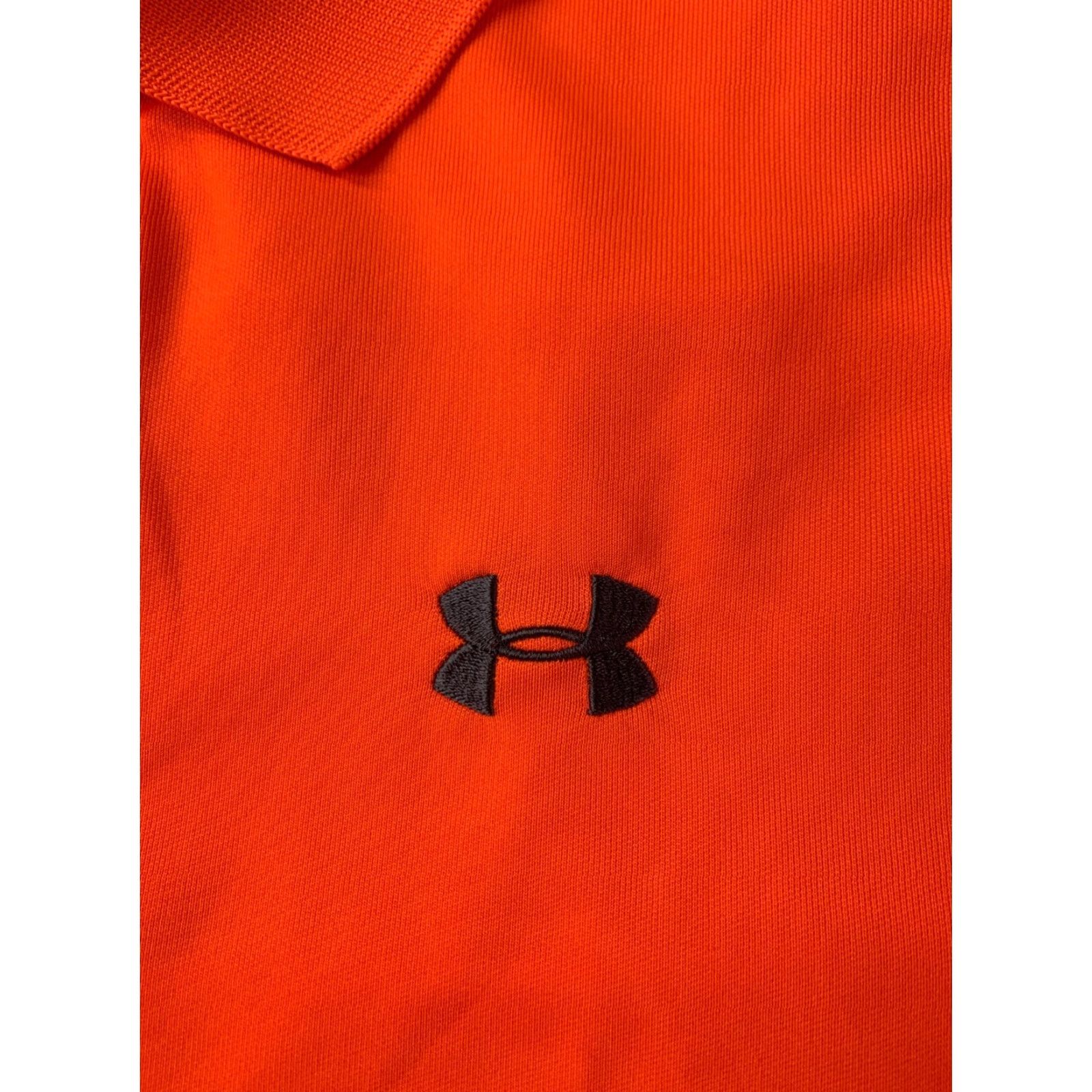 Under Armour UNDER ARMOUR HEATGEAR Polo Shirt Men S Orange 2018 Training Jersey Classic Short Sleeve Polo Size US S / EU 44-46 / 1 - 4 Thumbnail