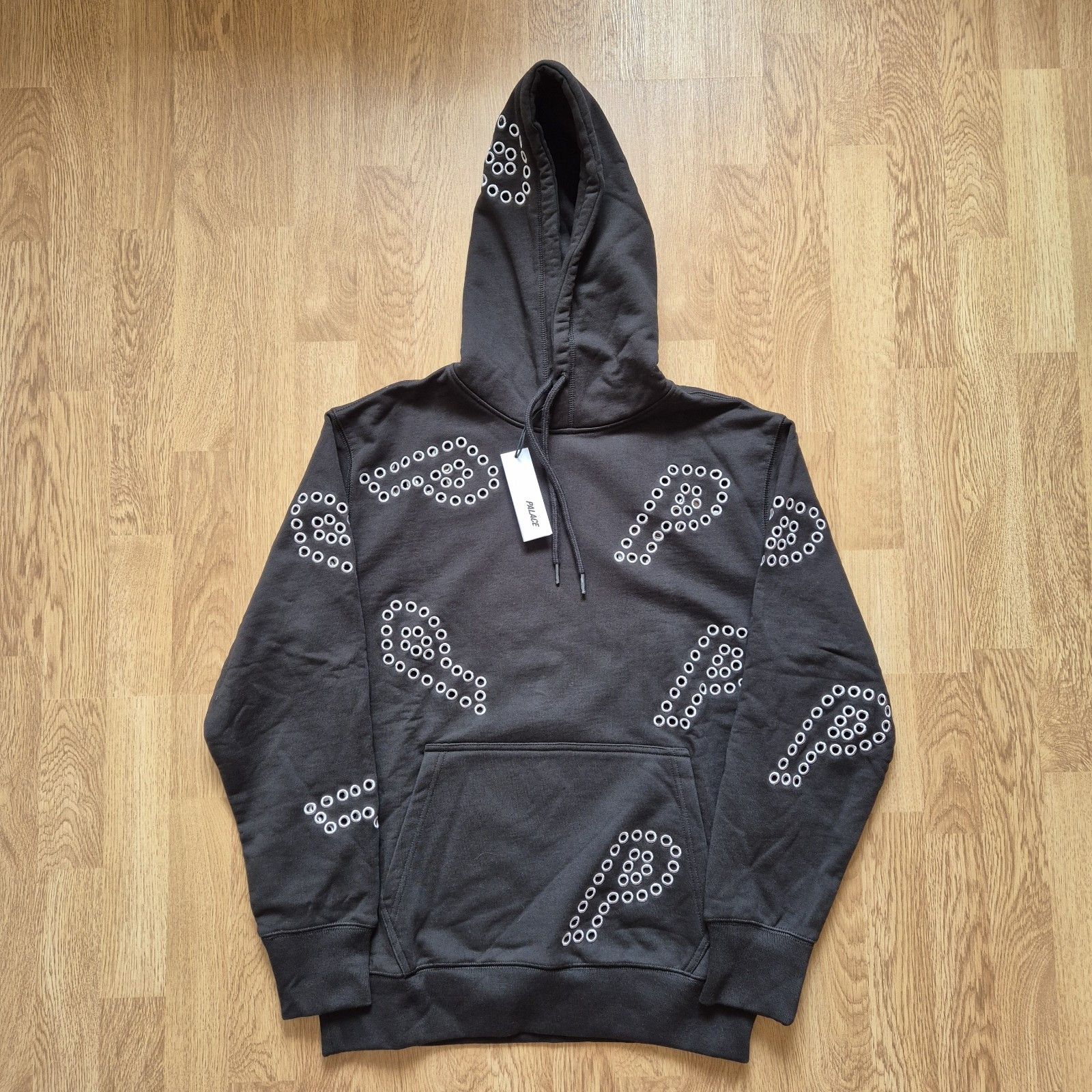 Palace Palace Eyelet P Hood Black Small FW21 Size US S / EU 44-46 / 1 - 1 Thumbnail