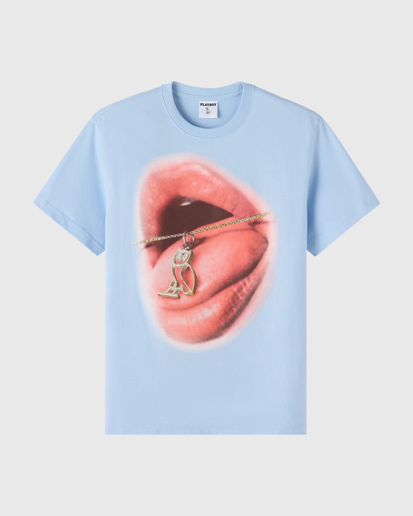 Drake OVO x PLAYBOY PENDANT T-SHIRT Size US XL / EU 56 / 4 - 1 Thumbnail
