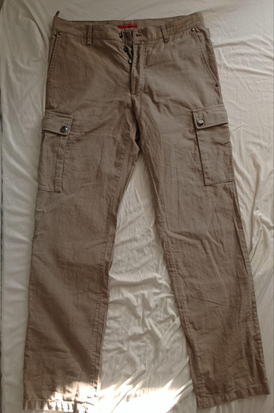 Prada 🔥 PRADA BAGGY CARGO PANTS 90s 🔥 Size US 32 / EU 48 - 1 Thumbnail