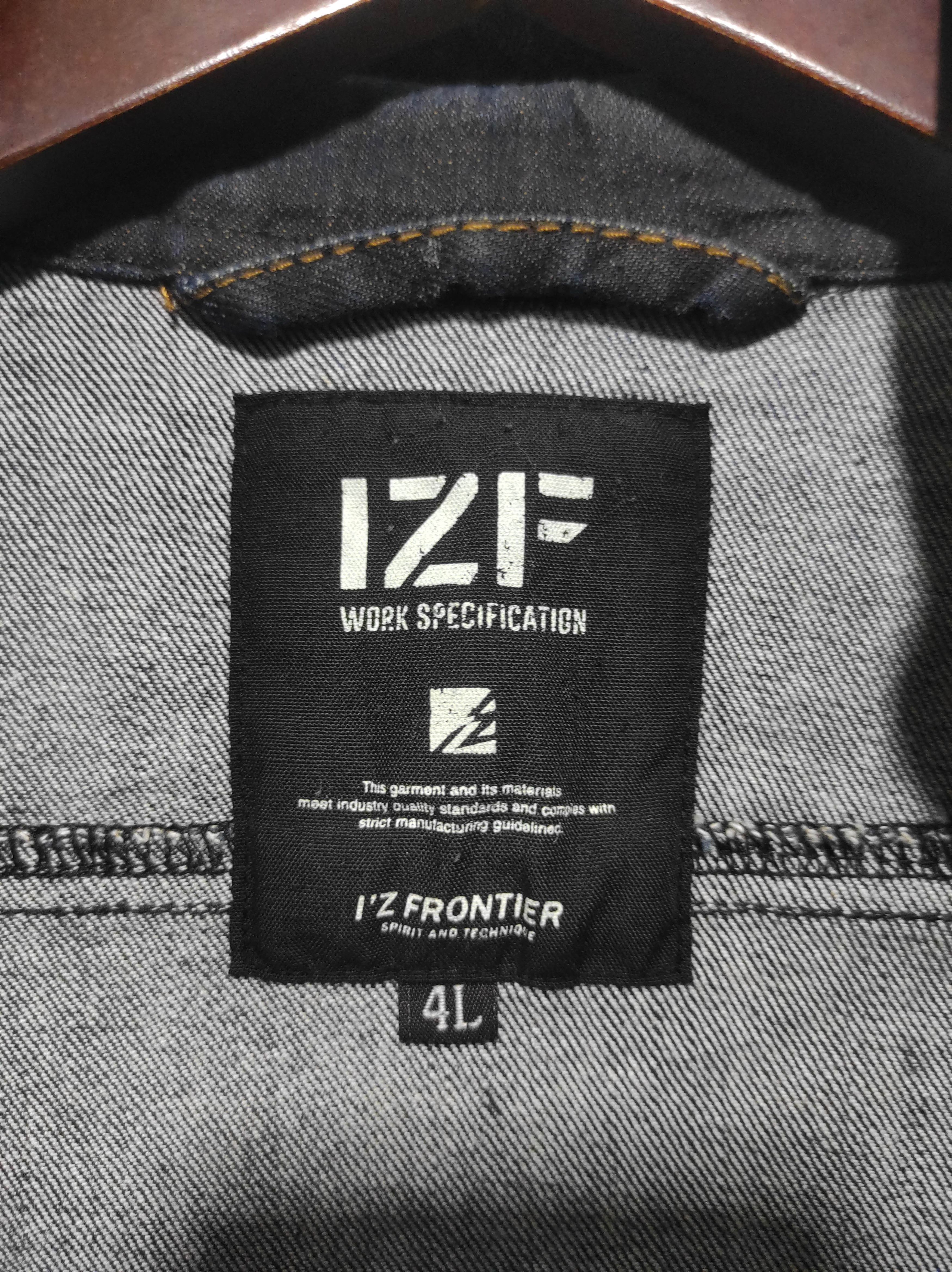 Japanese Brand Vintage Denim Camo Jacket Multi Pocket by I'Z Frontier Size US L / EU 52-54 / 3 - 10 Thumbnail