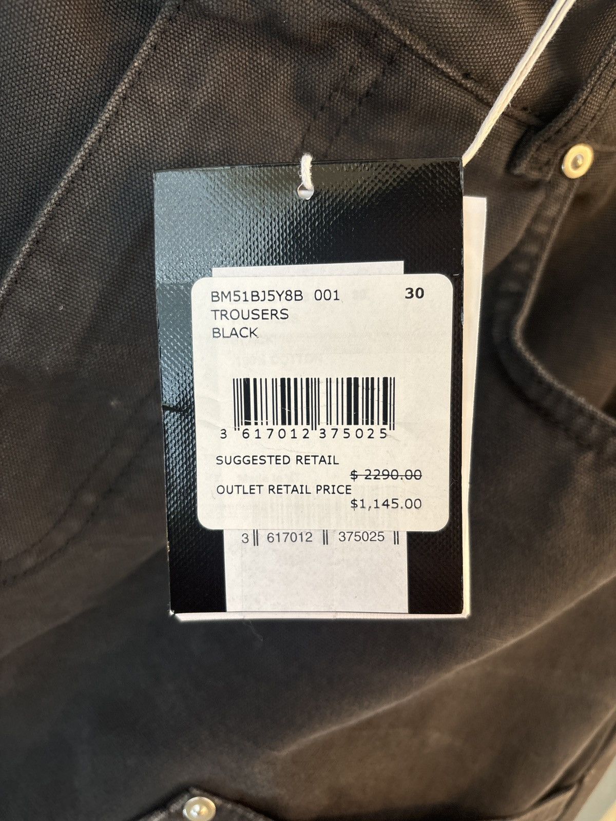 Givenchy Hybrid Carpenter Pants Size US 30 / EU 46 - 8 Thumbnail