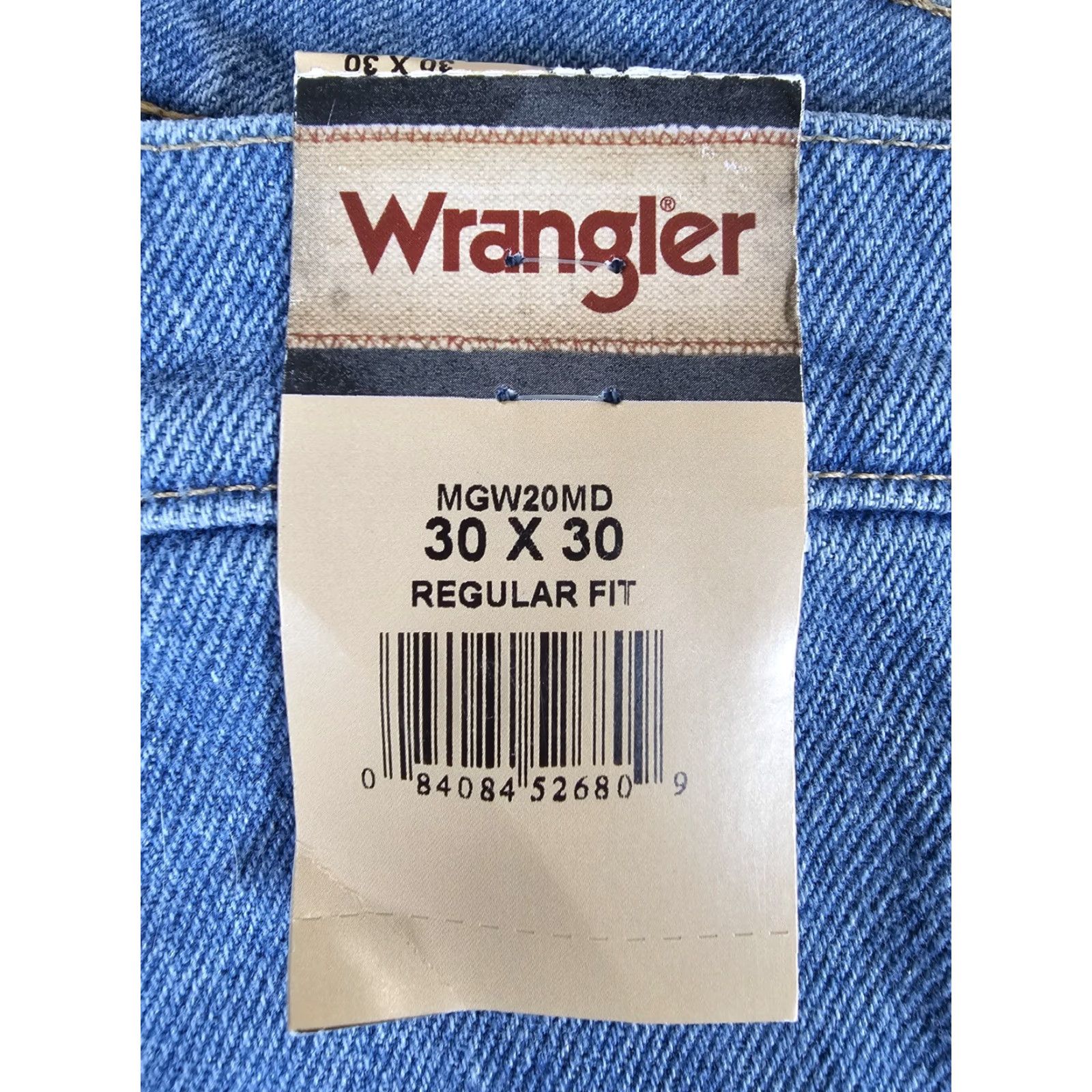 Wrangler Wrangler Jeans Men’s Regular Fit Denim Light Wash 30x30 Rugged Wear Size US 30 / EU 46 - 3 Thumbnail