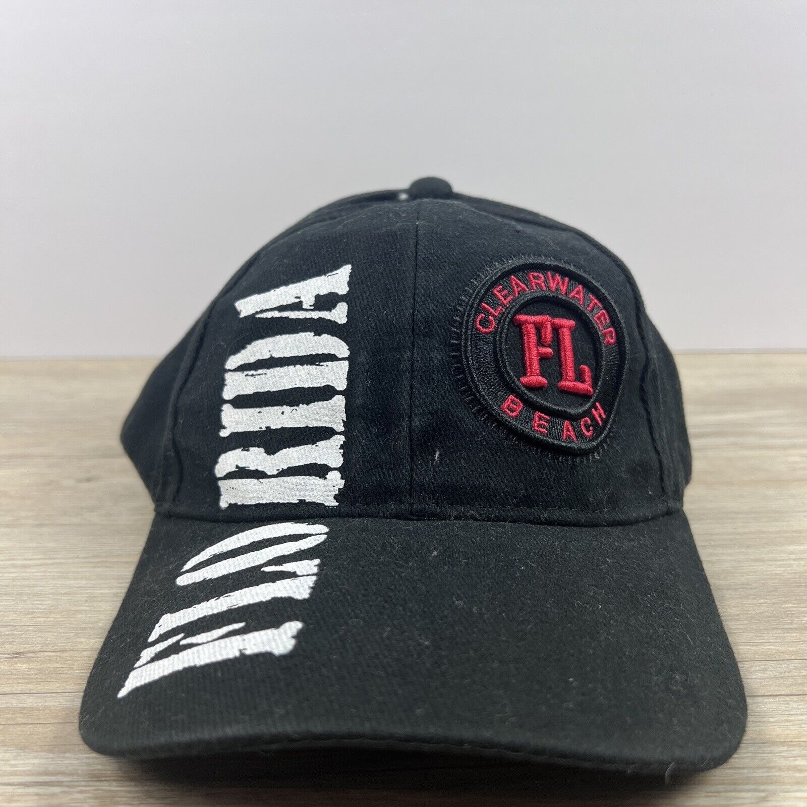 Other Clearwater Beach Hat Florida Snapback Hat Black Adjustable H Size ONE SIZE - 4 Thumbnail