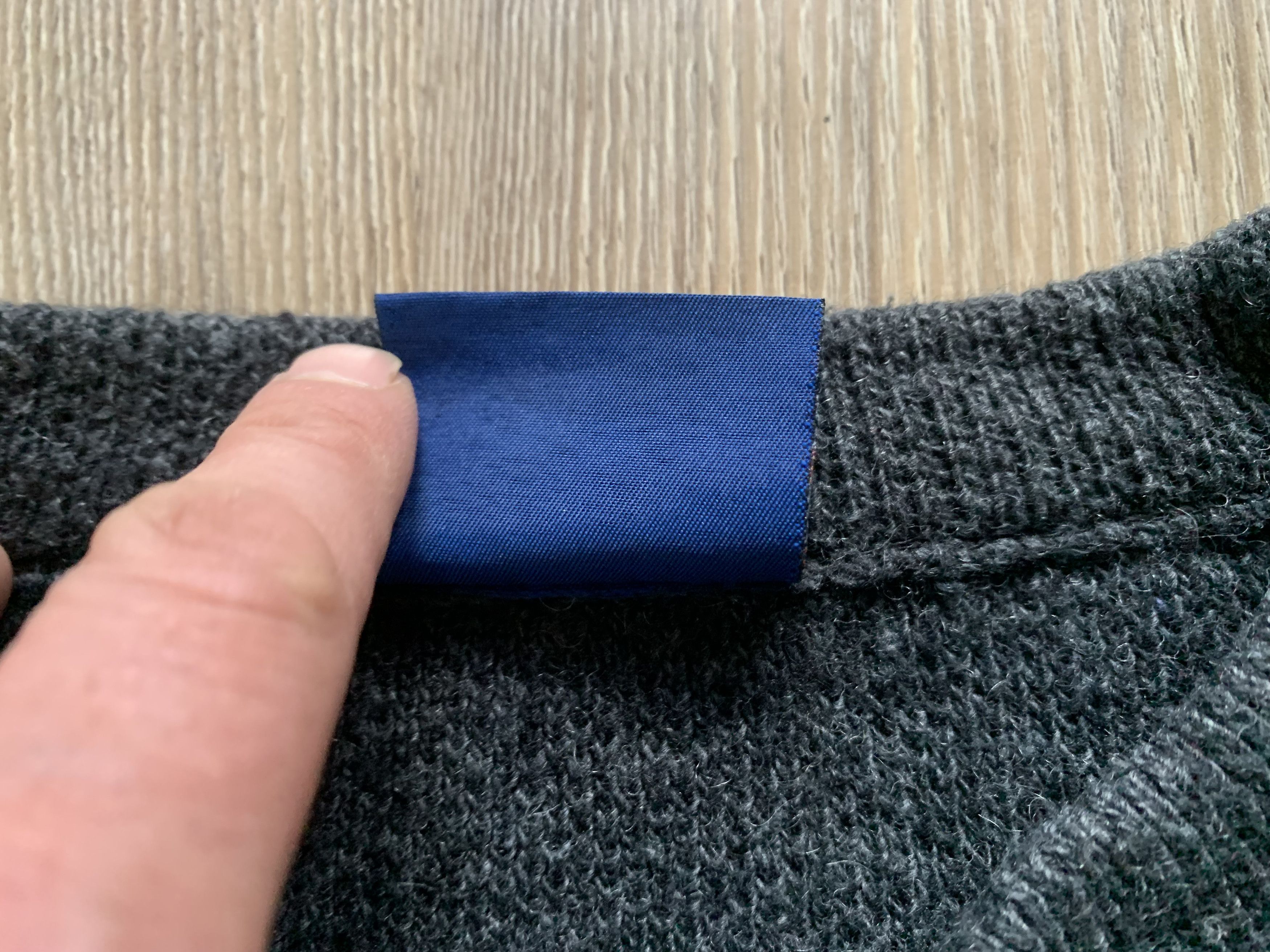 Dickies Dickies Mens Vintage Grey Wool Sweater Crew Neck Jumper Size US M / EU 48-50 / 2 - 8 Thumbnail