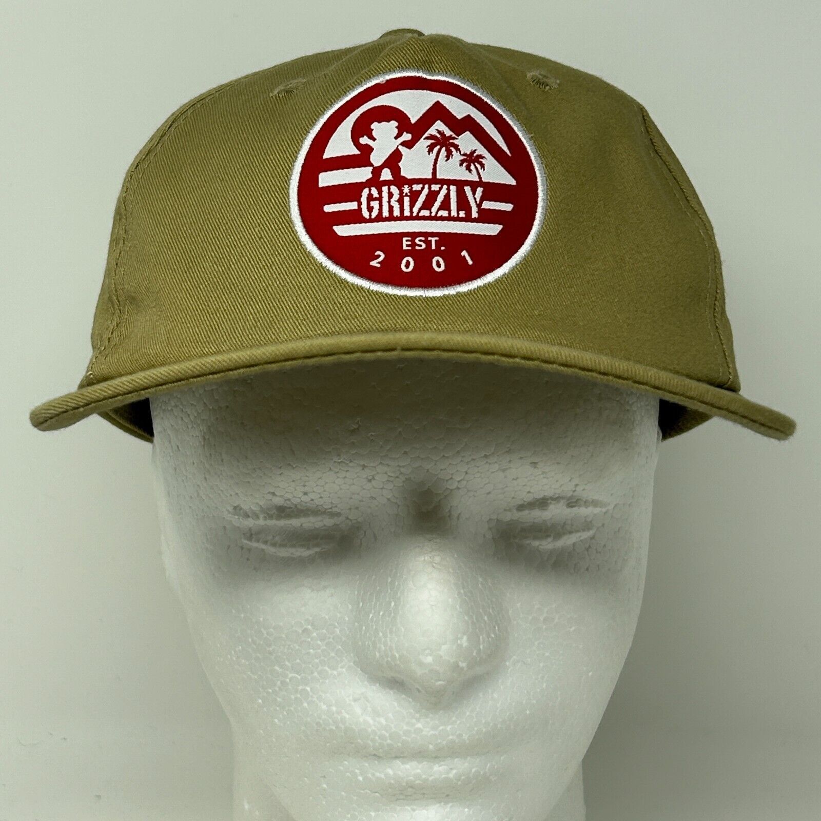 Grizzly Griptape Grizzly Griptape Hat Baseball Cap Skateboarding Skater Size ONE SIZE - 2 Thumbnail