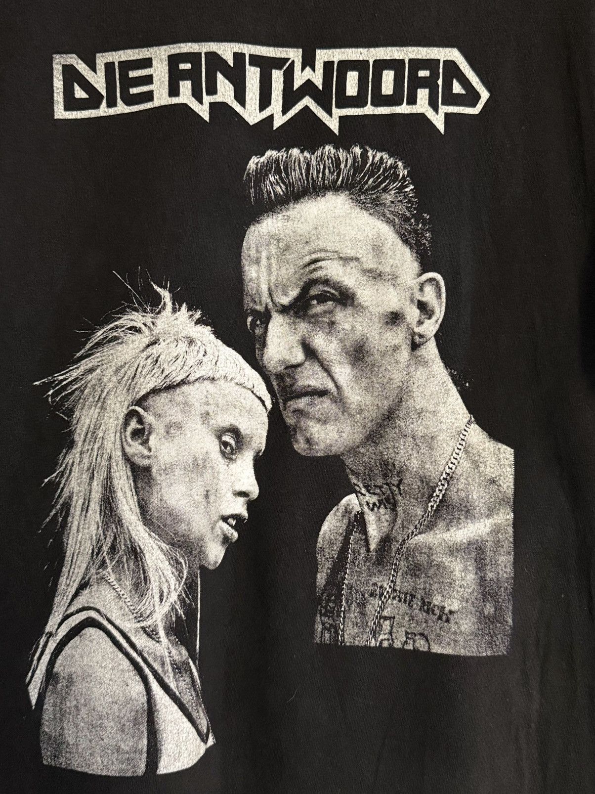 Rap Tees Vintage Die Artwoord South African Hip Hop Duo Faded Tee Size US L / EU 52-54 / 3 - 2 Thumbnail