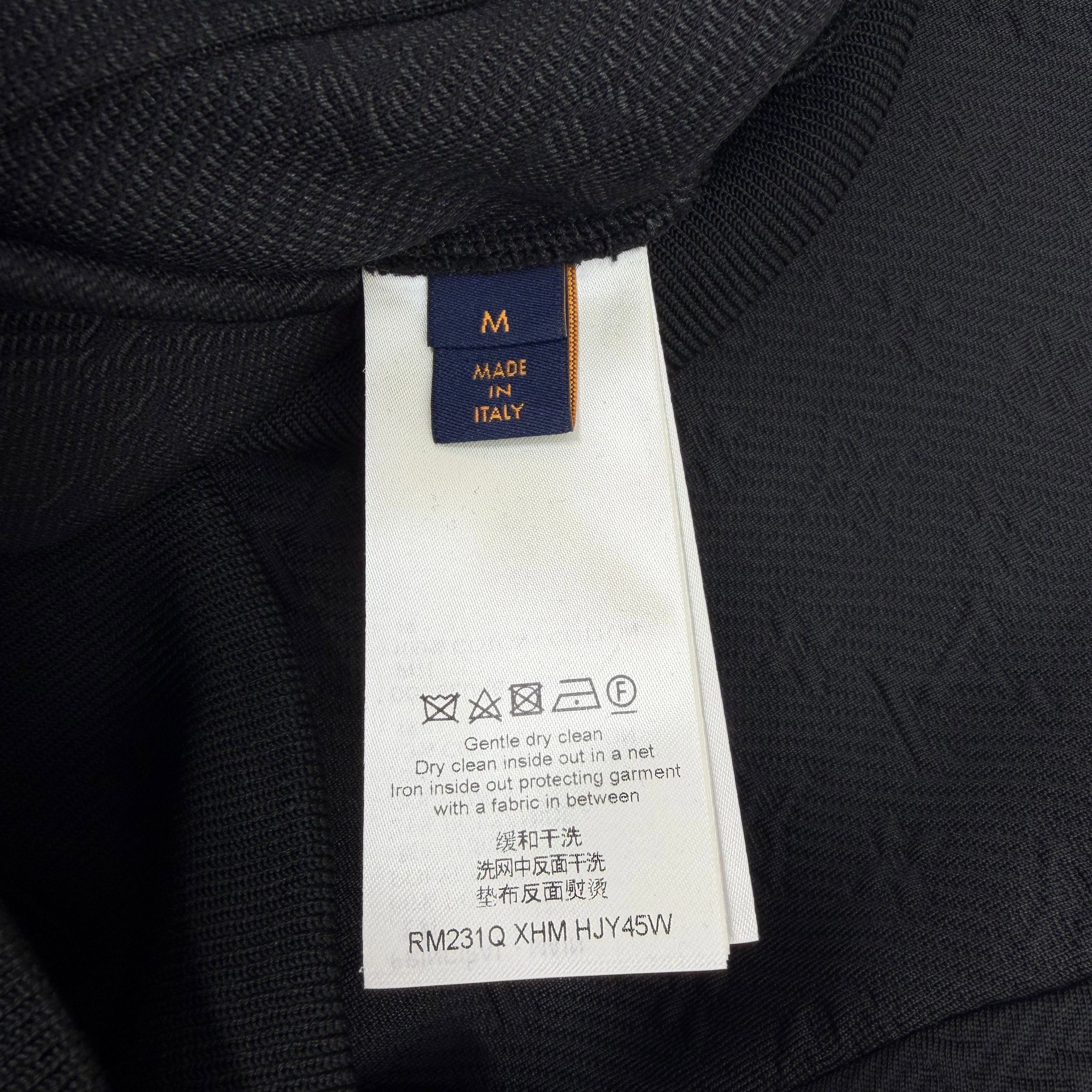 Louis Vuitton Louis Vuitton Monogram Black Zip-Through Top M Size US M / EU 48-50 / 2 - 5 Thumbnail