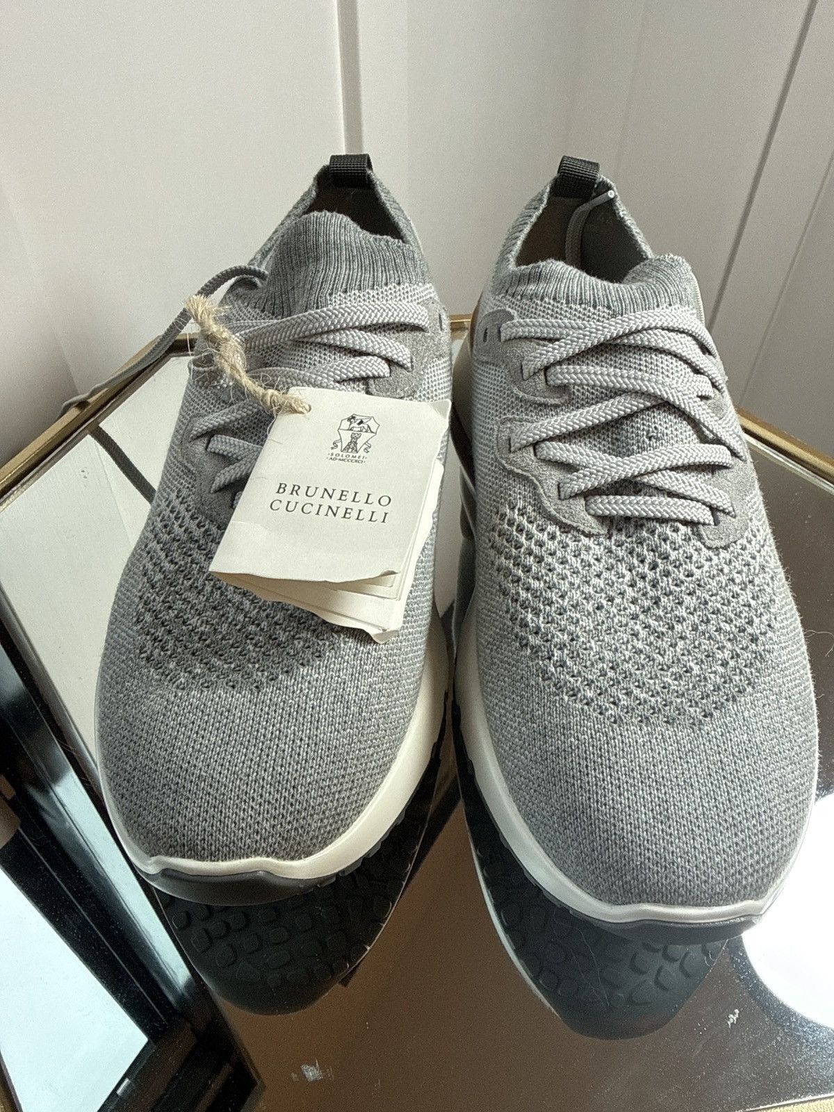 Brunello Cucinelli Brunello Cucinellu knit runners Size US 10.5 / EU 43-44 - 4 Thumbnail