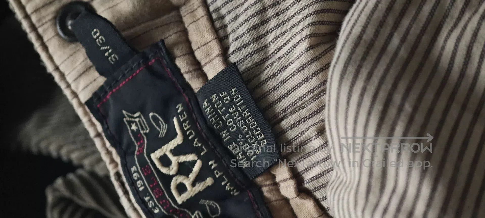 RRL Ralph Lauren RRL Ralph Lauren Corduroy Pants. Size US 28 / EU 44 - 5 Thumbnail